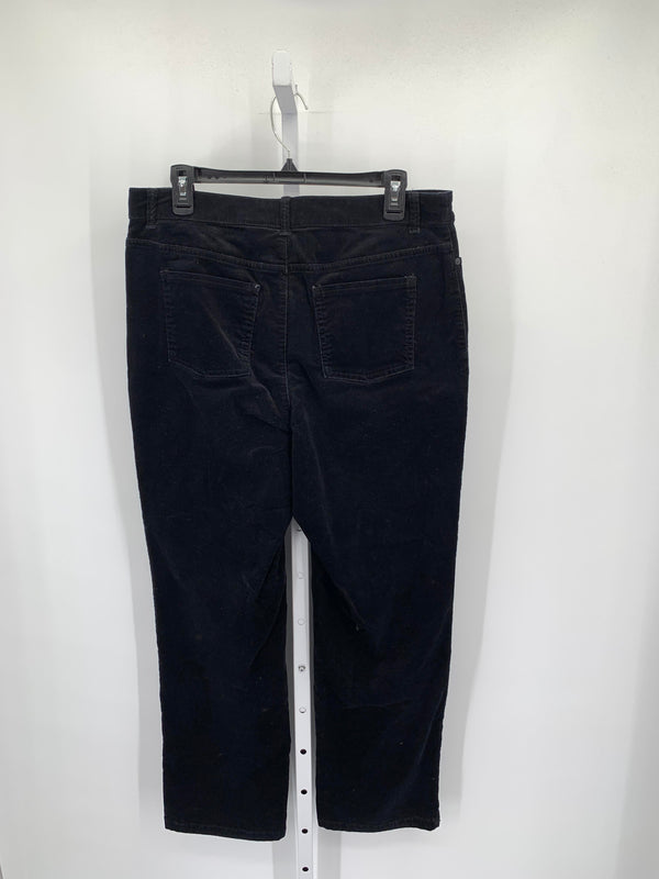 Croft & Barrow Size 12 Short Misses Corduroy Pants