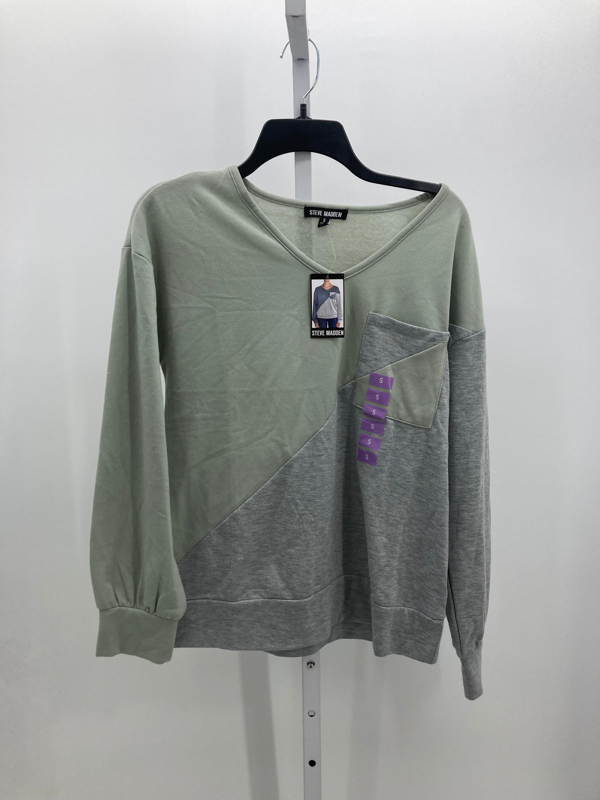 Steve Madden Size Small Misses Long Sleeve Shirt