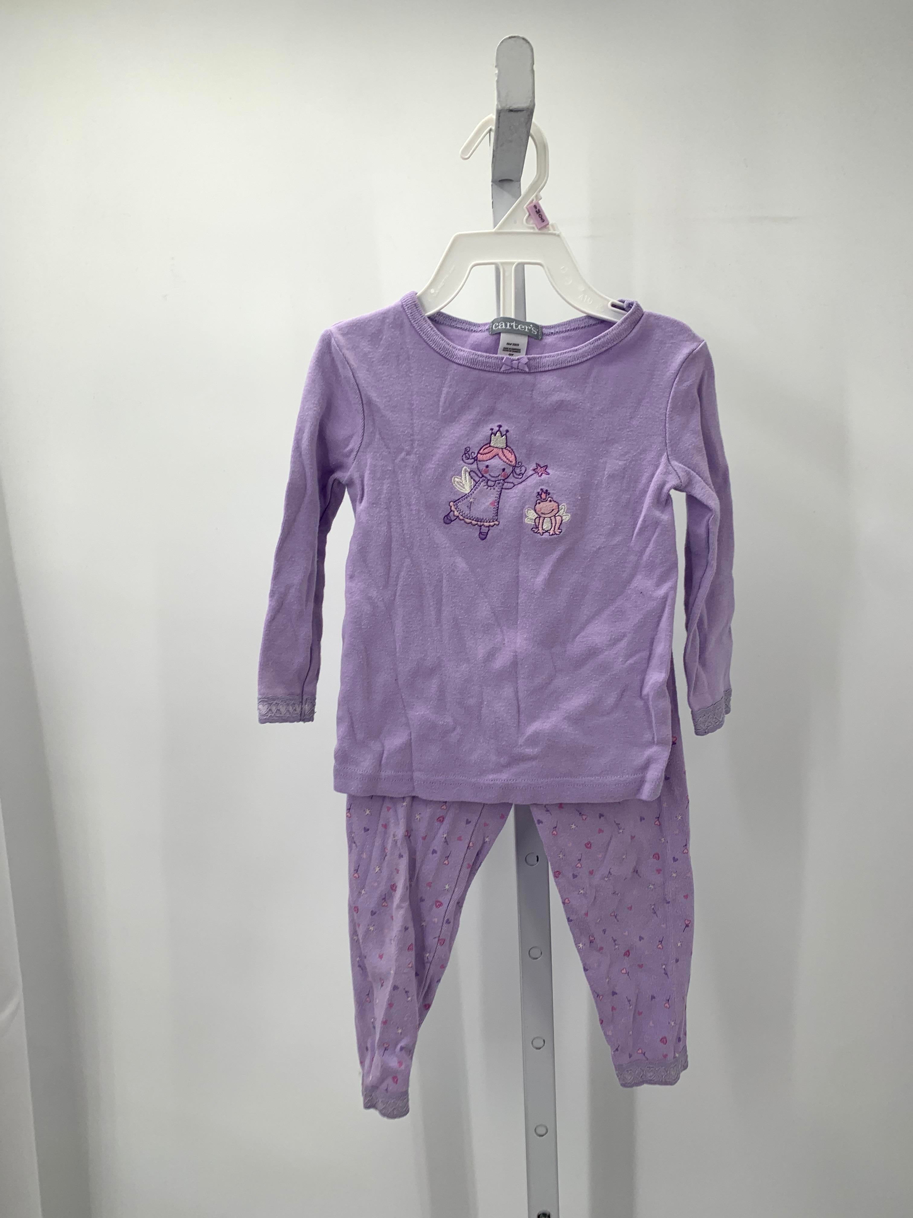 Carters Size 2T Girls Pajamas