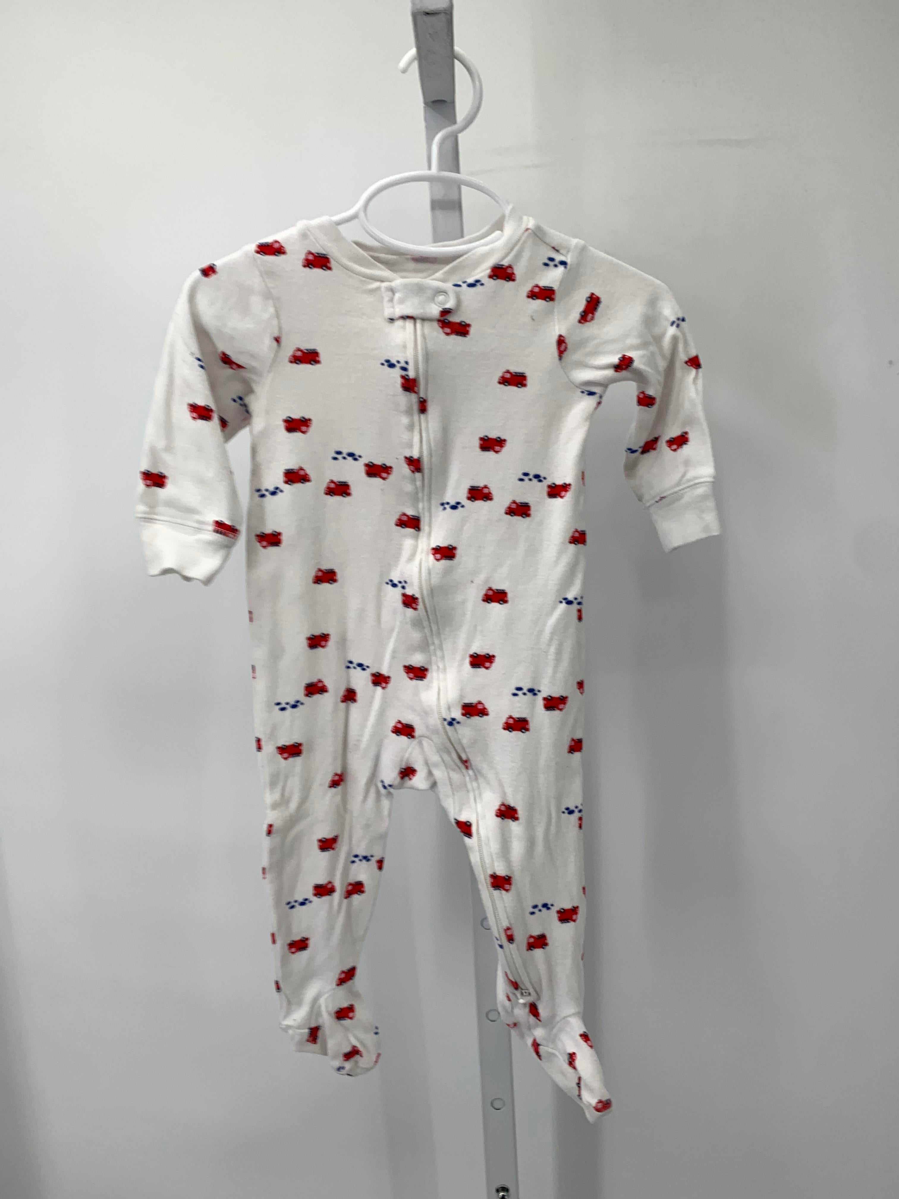 FIRE TRUCKS ZIP KNIT
