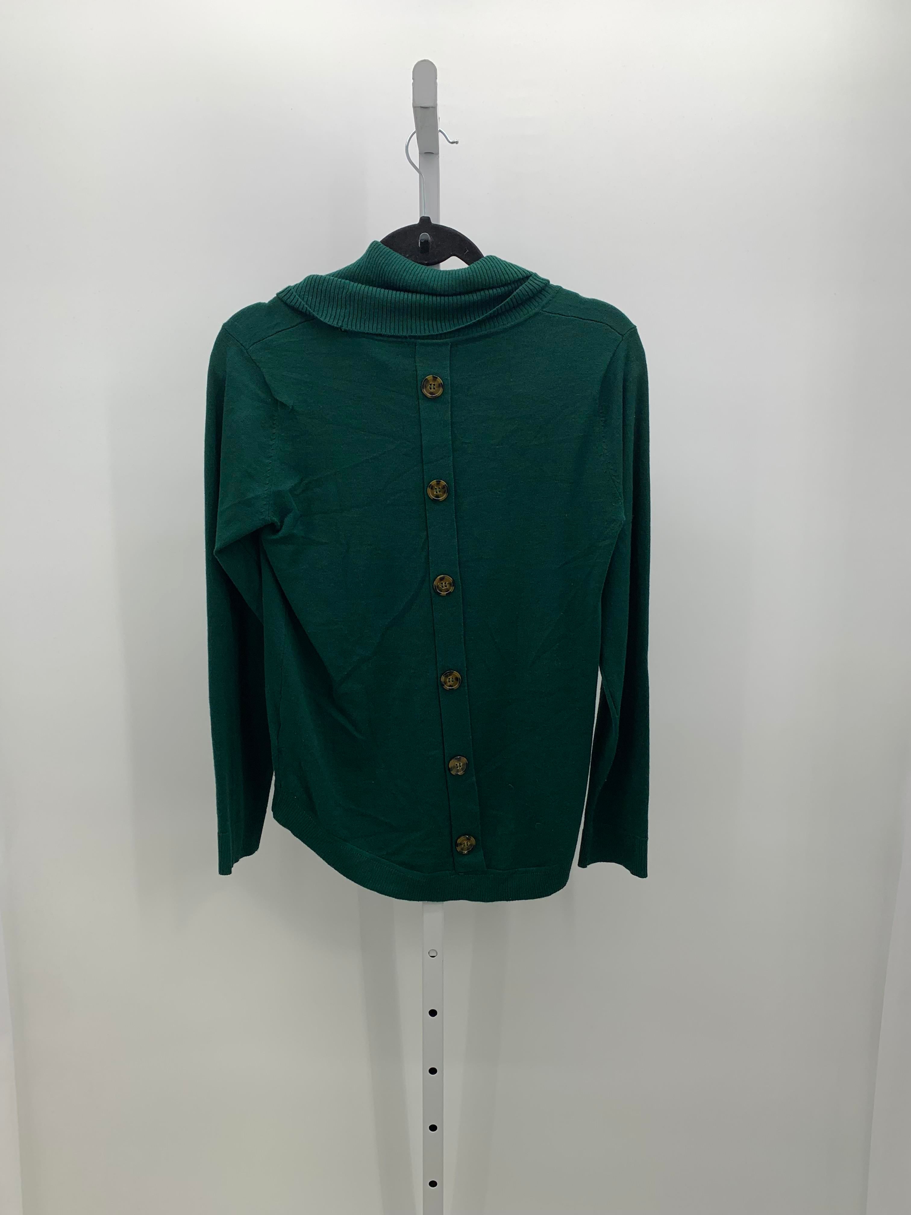 Cable & Gauge Size Small Misses Long Slv Sweater