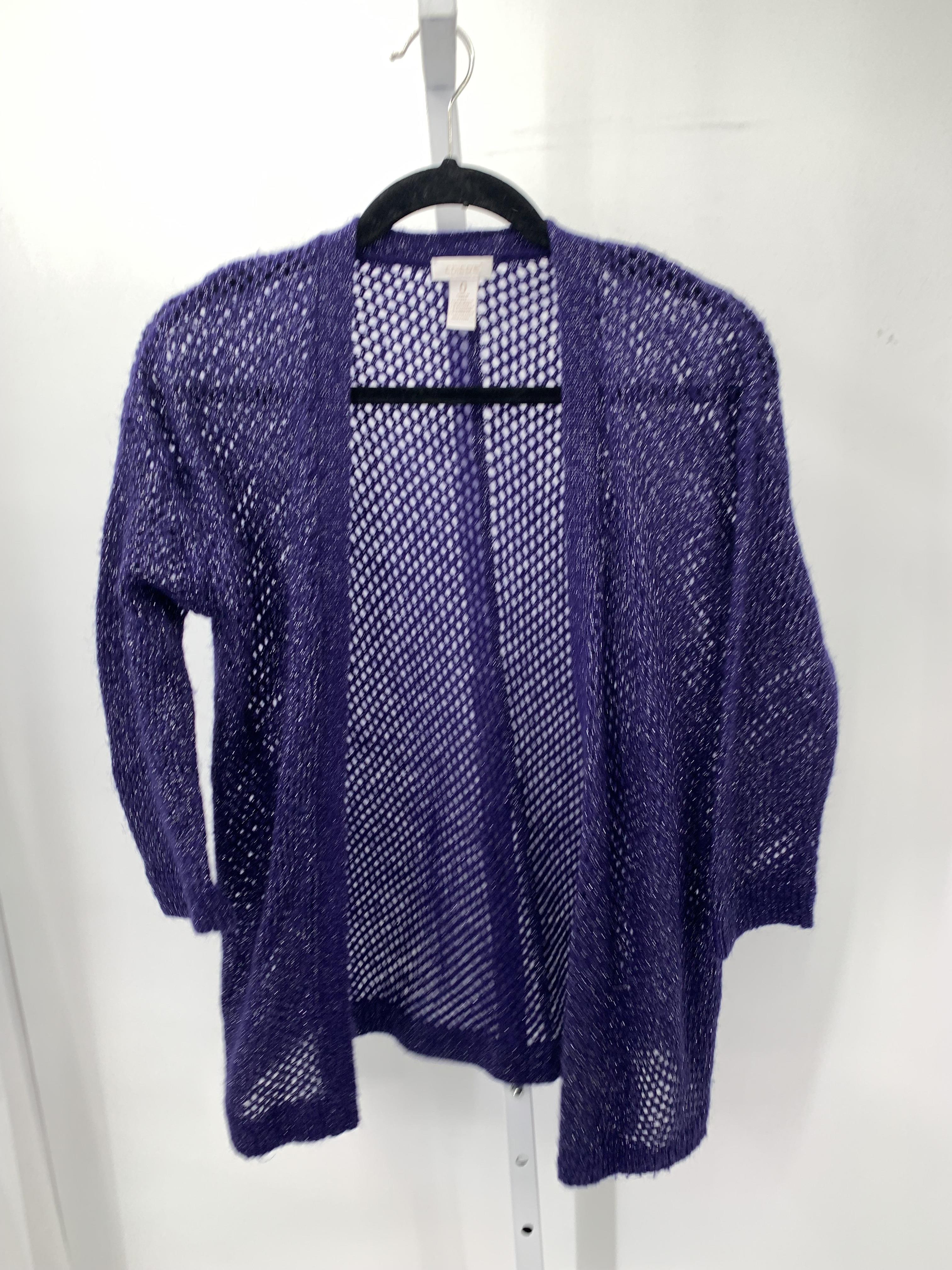 Chico's Size X Small Misses Cardigan