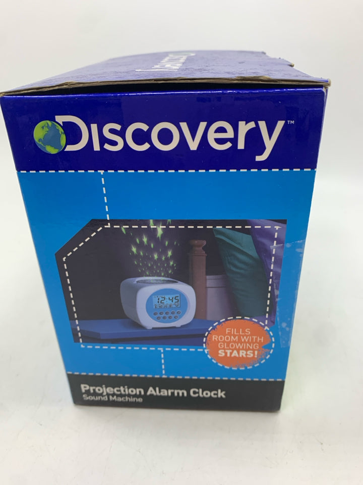 NIB DISCOVERY PROJECTION ALARM CLOCK.