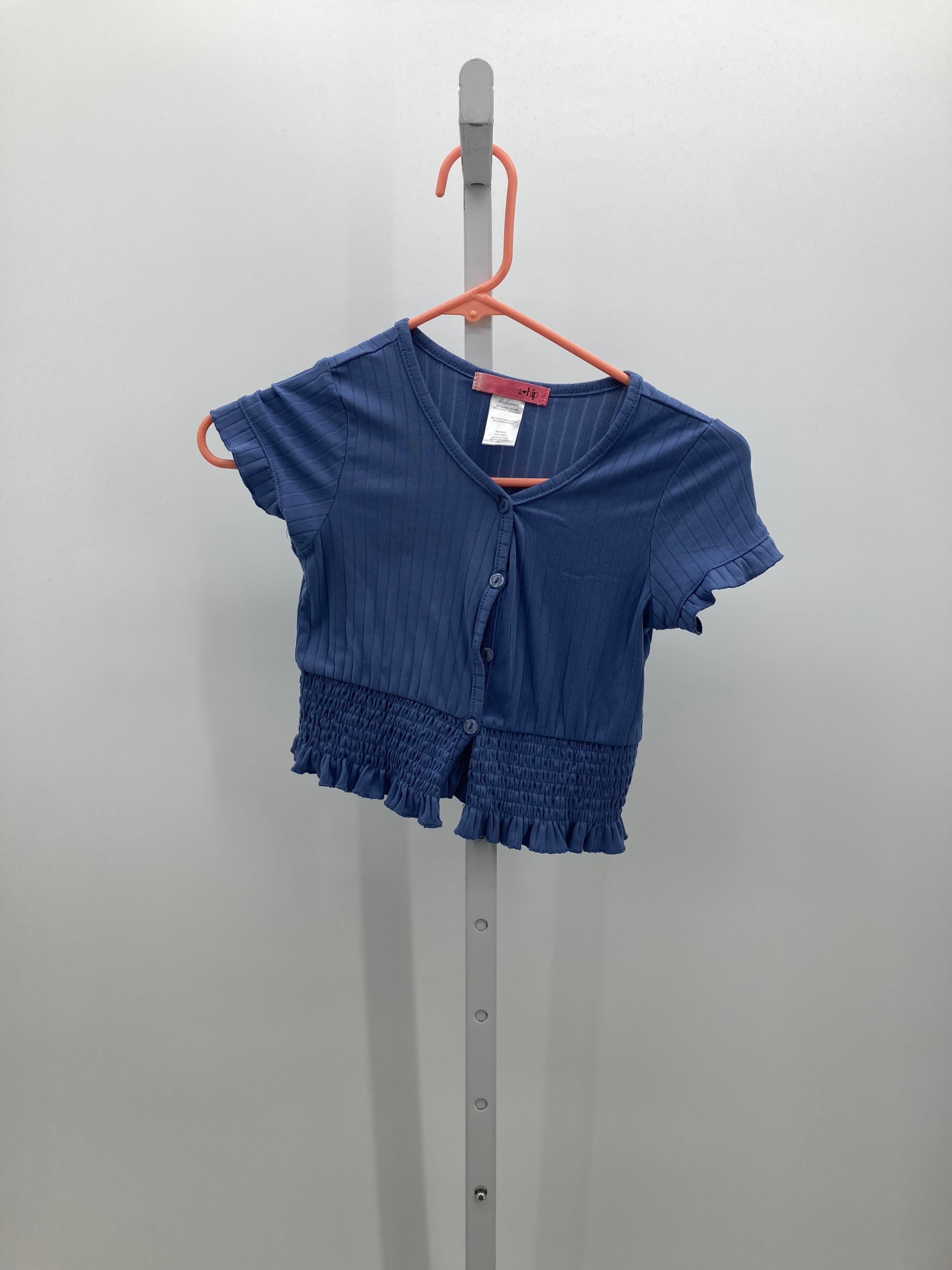 2 Hip Size 8 Girls Short Sleeve Shirt