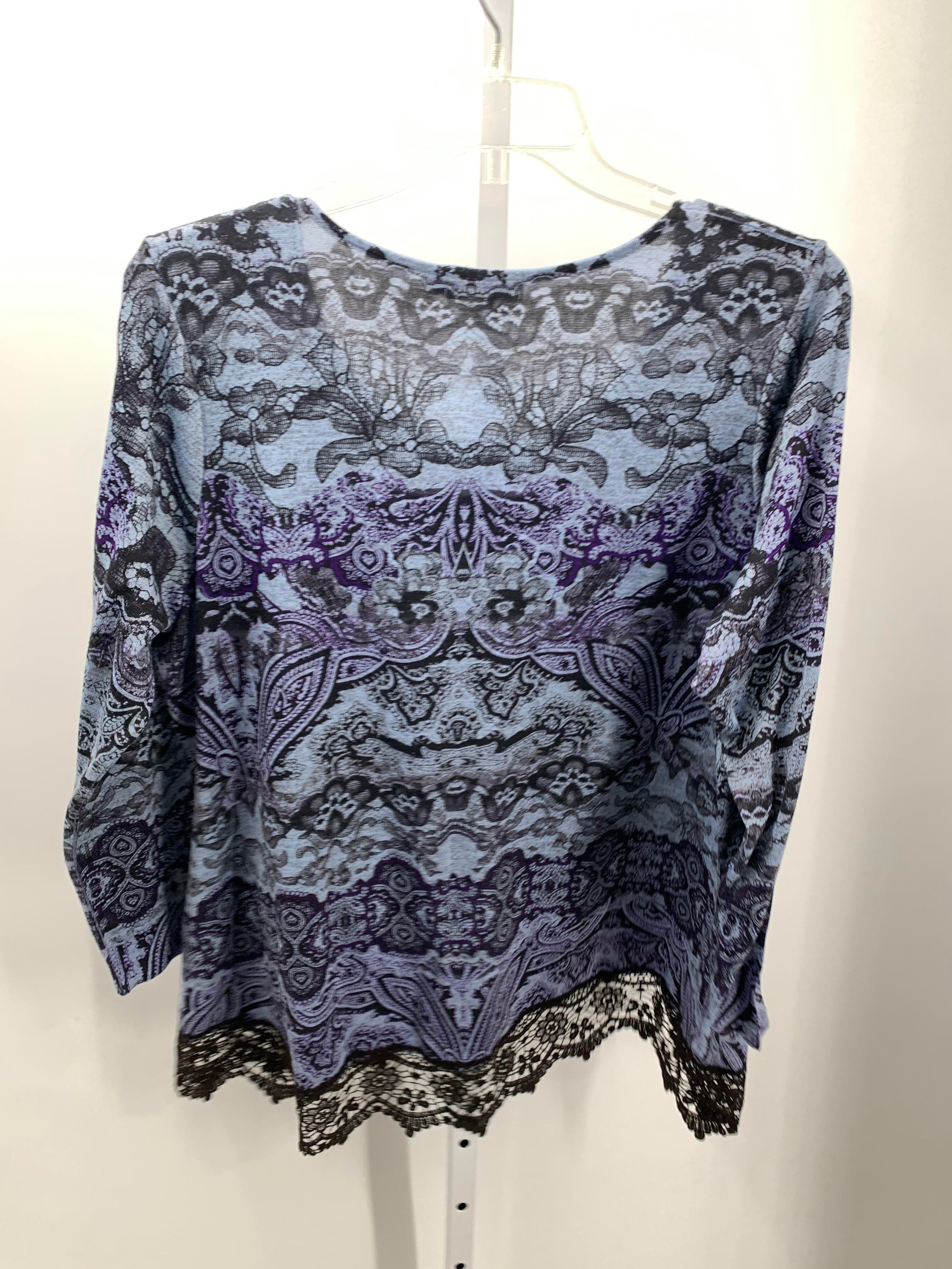 Size 2X Womens Long Sleeve Shirt