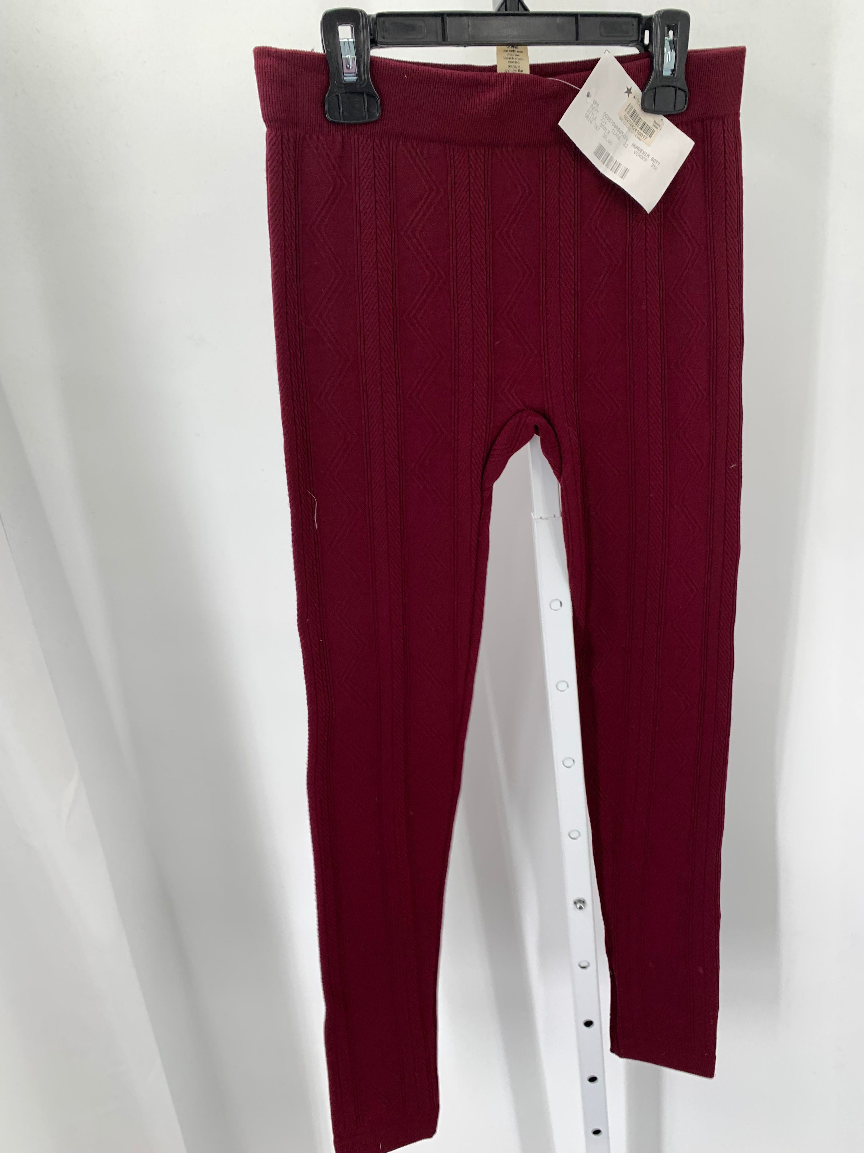 Pink Rose Size Small Juniors Leggings