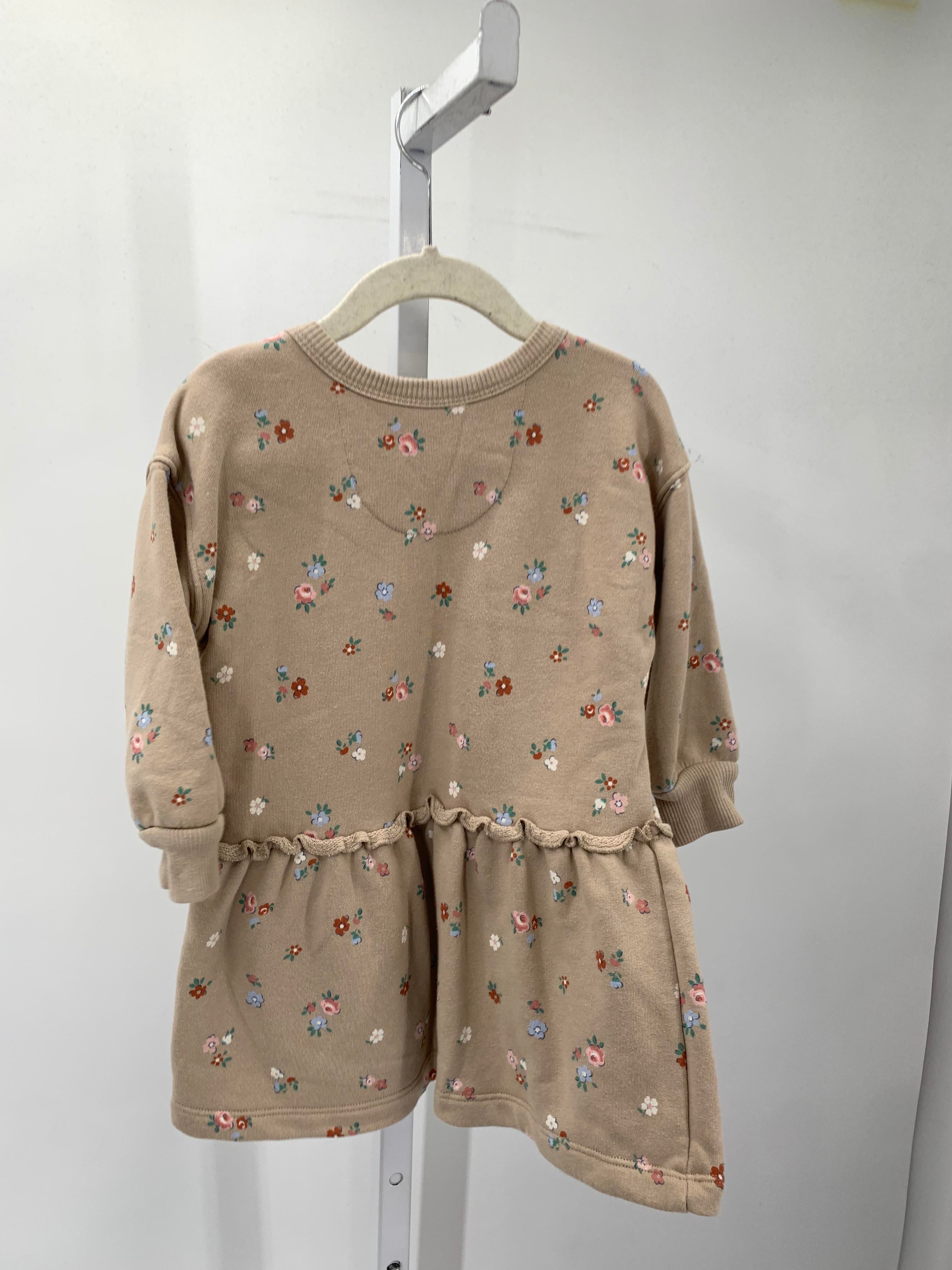 easy-peasy Size 2T Girls Long Sleeve Dress