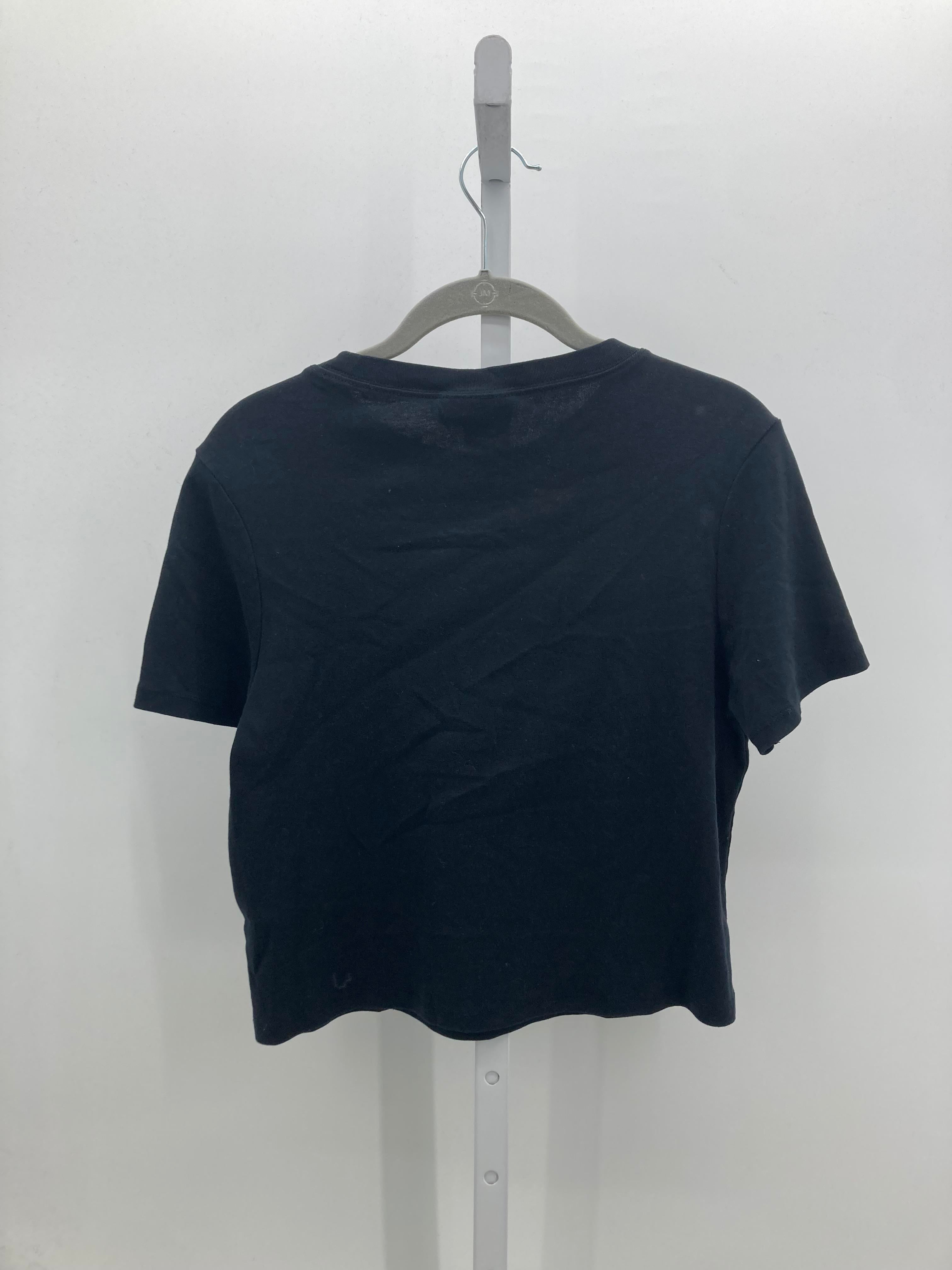 Topshop Size Large Misses Short Sleeve Shirt