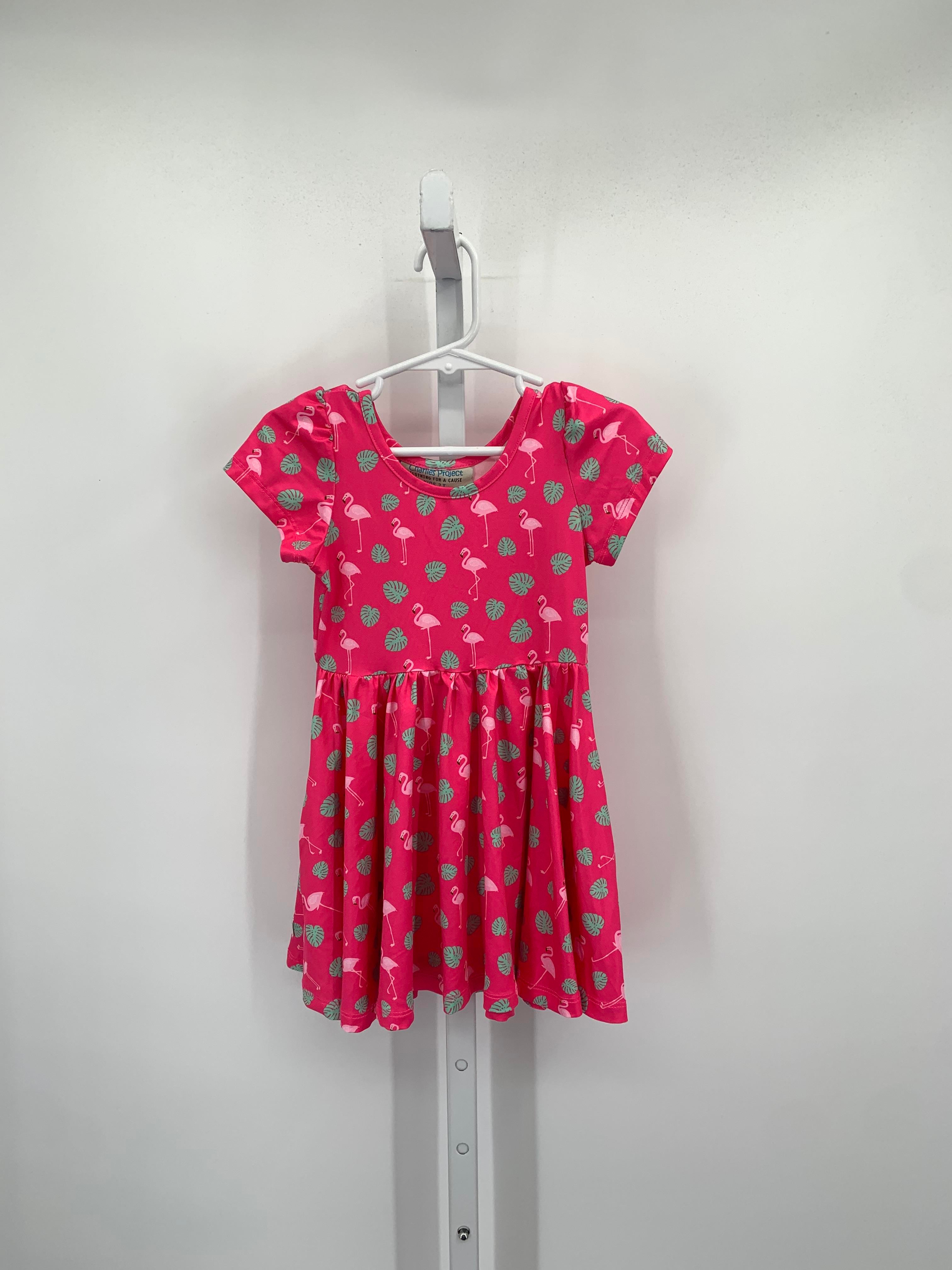 Size 2T Girls Short Sleeve Dress