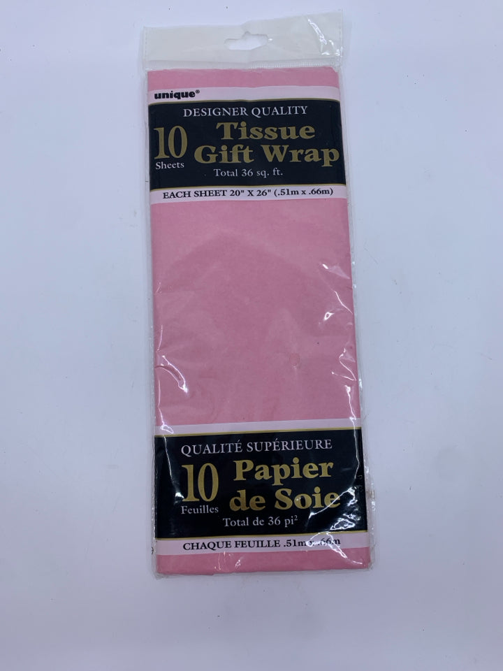 NIP PINK TISSUE PAPER.