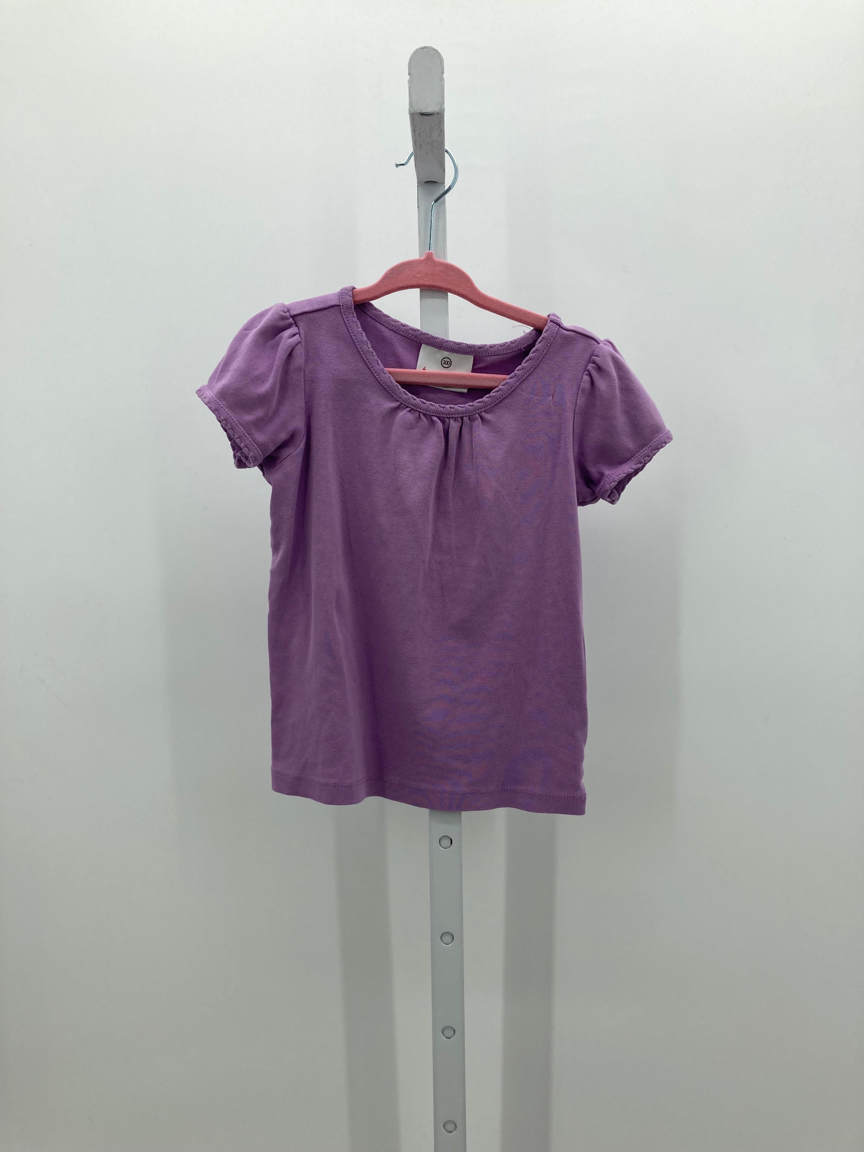 Hanna Anderson Size 4 Girls Short Sleeve Shirt