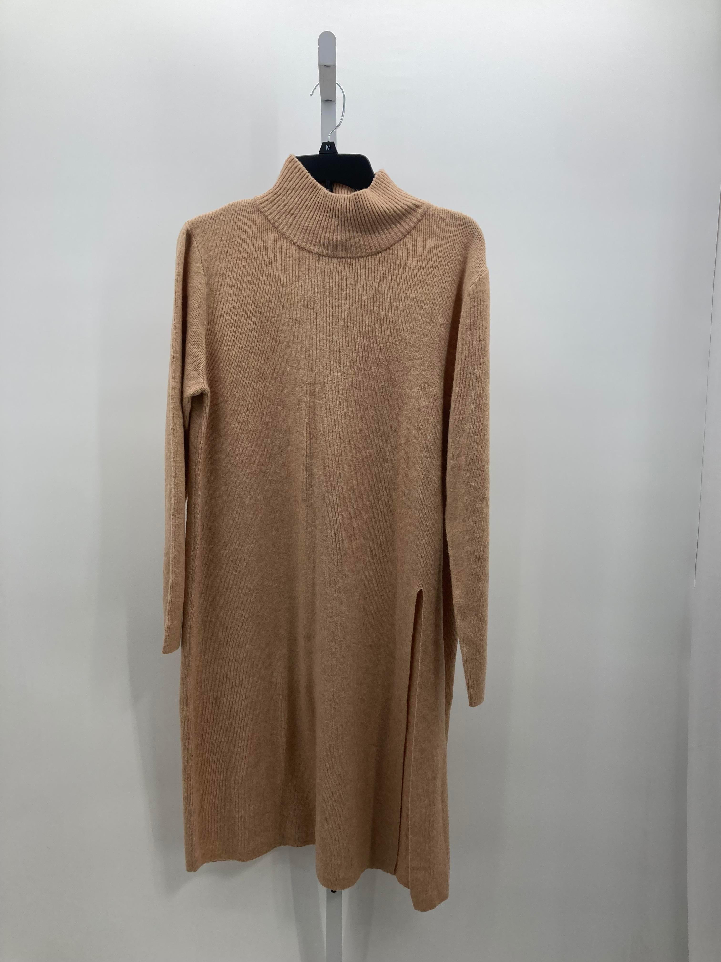 Charlie Page Size Large Misses Long Sleeve Dress