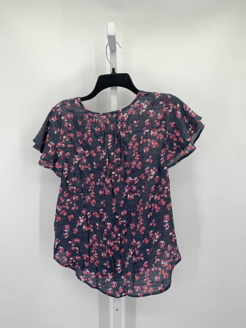 Liz Claiborne Size Medium Petite Petite Short Sleeve Shirt