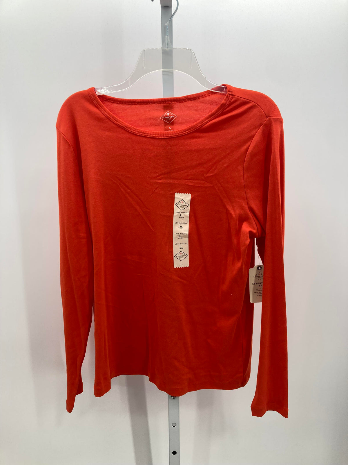 St. Johns Bay Size Large Misses Long Sleeve Shirt