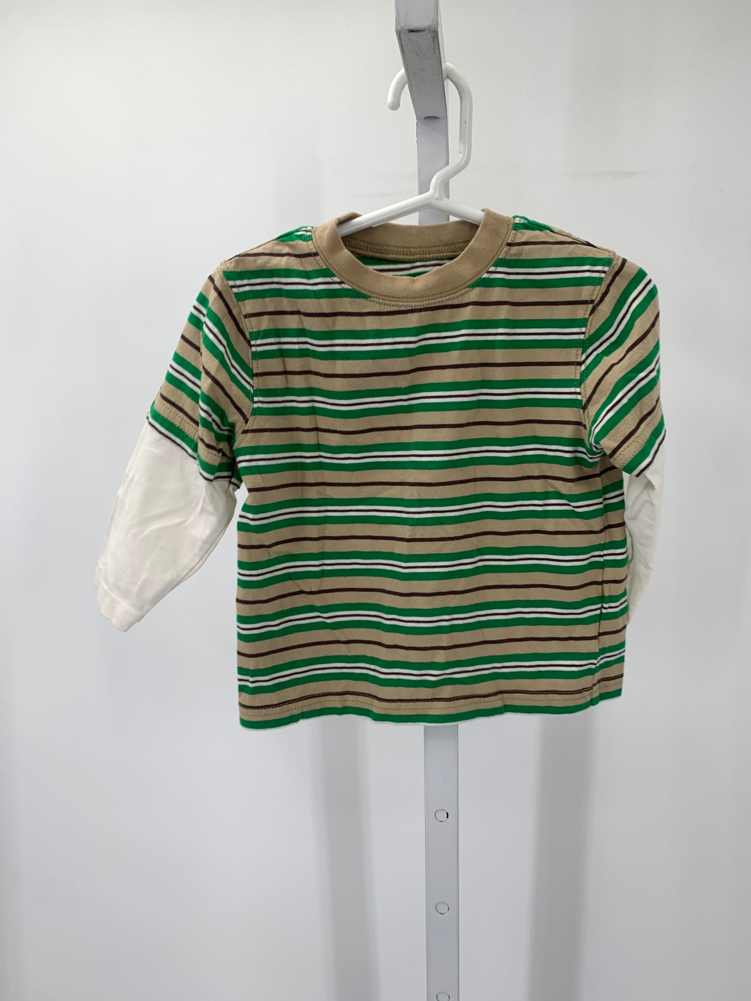 GREEN WHITE STRIPES