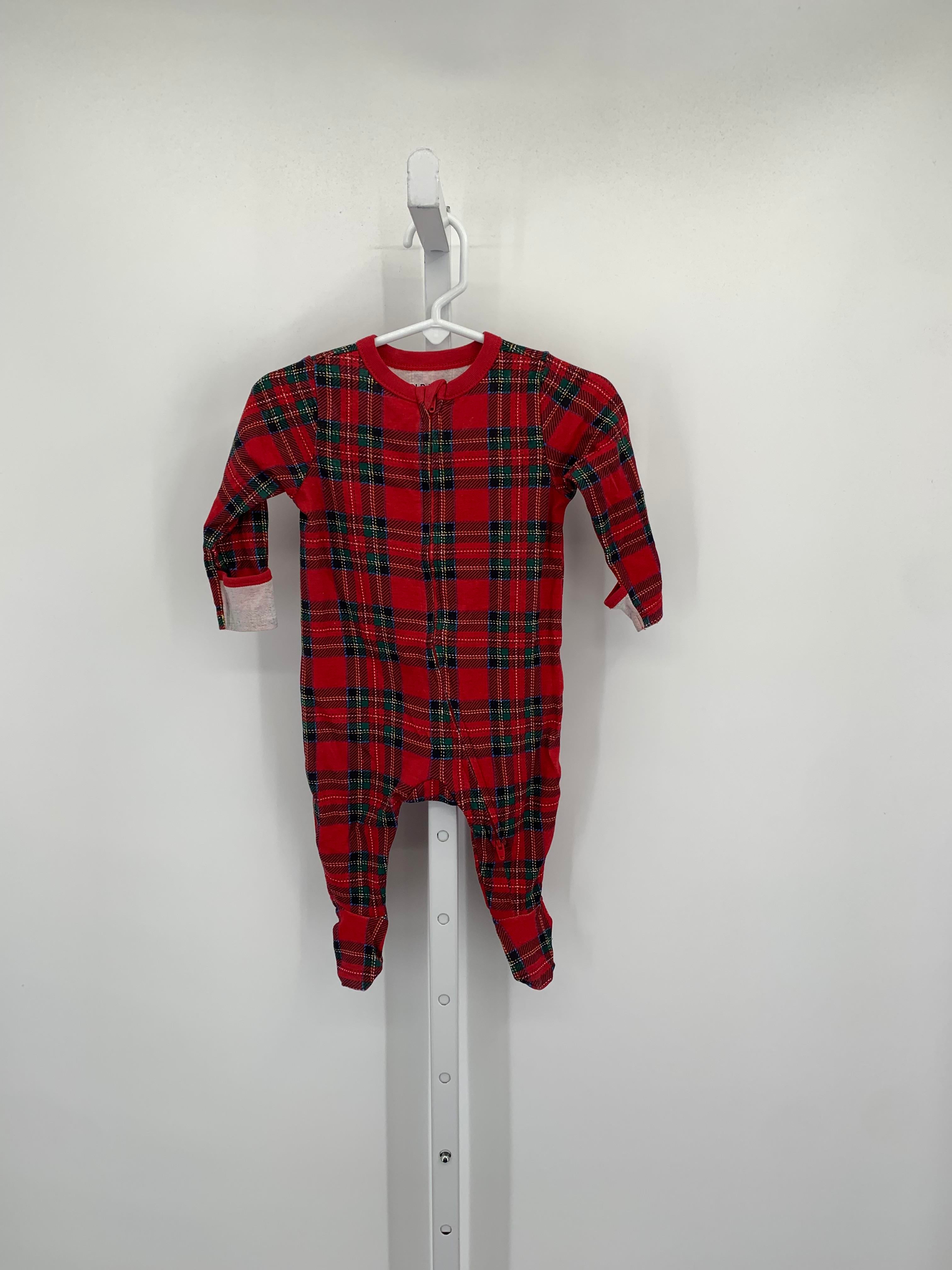 PLAID ZIP KNIT