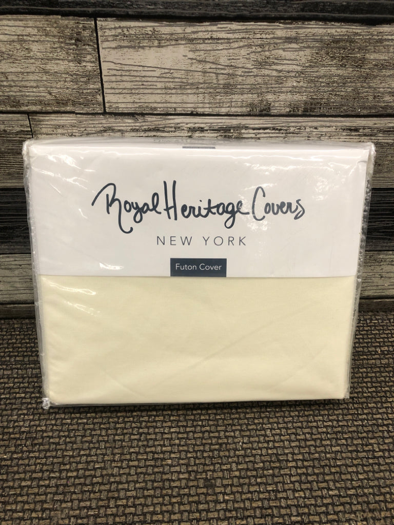 NIB NATURAL COLORED FUTON COVER ROYAL HERITAGE COVERS.