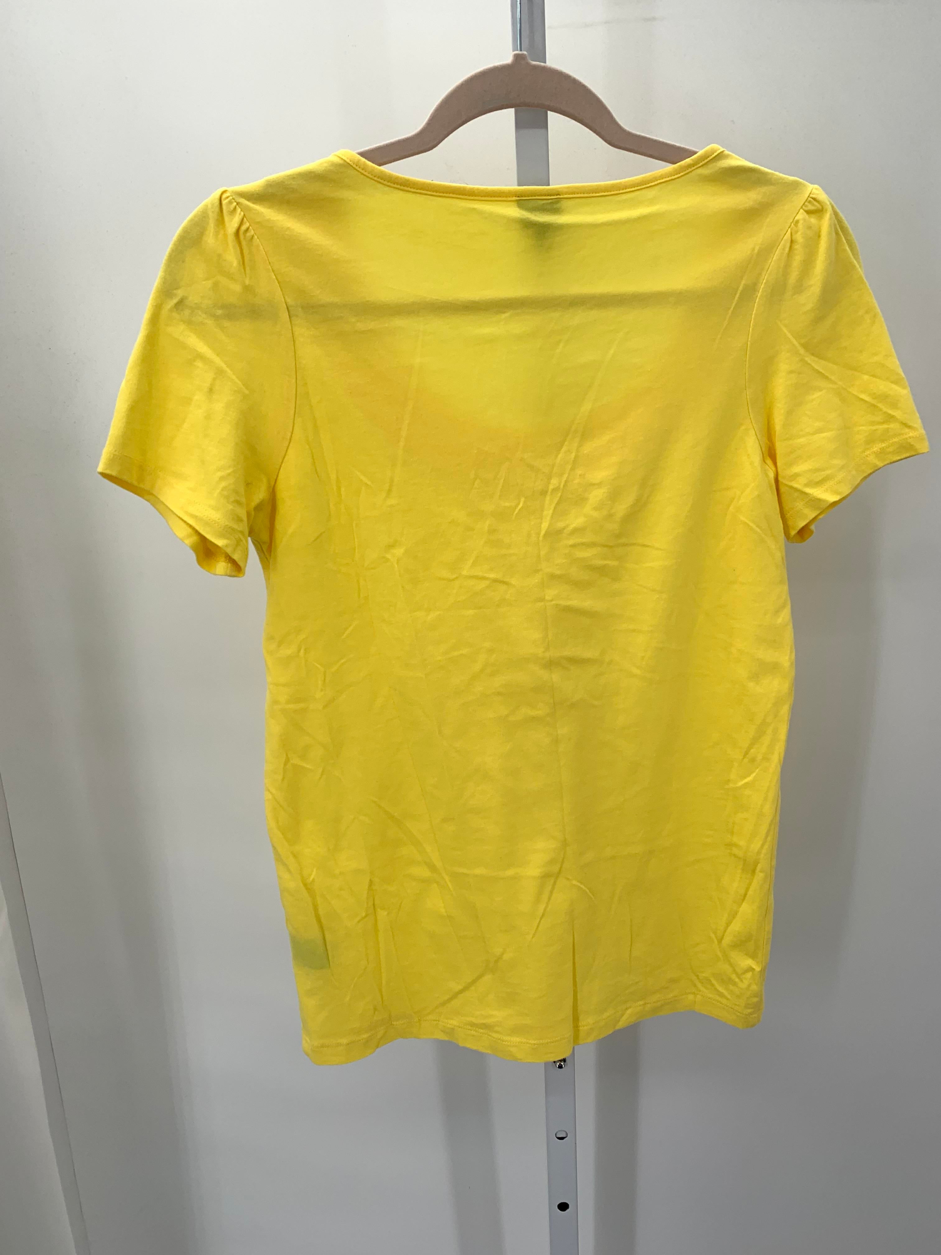 Rafaella Size Small Misses Short Sleeve Shirt
