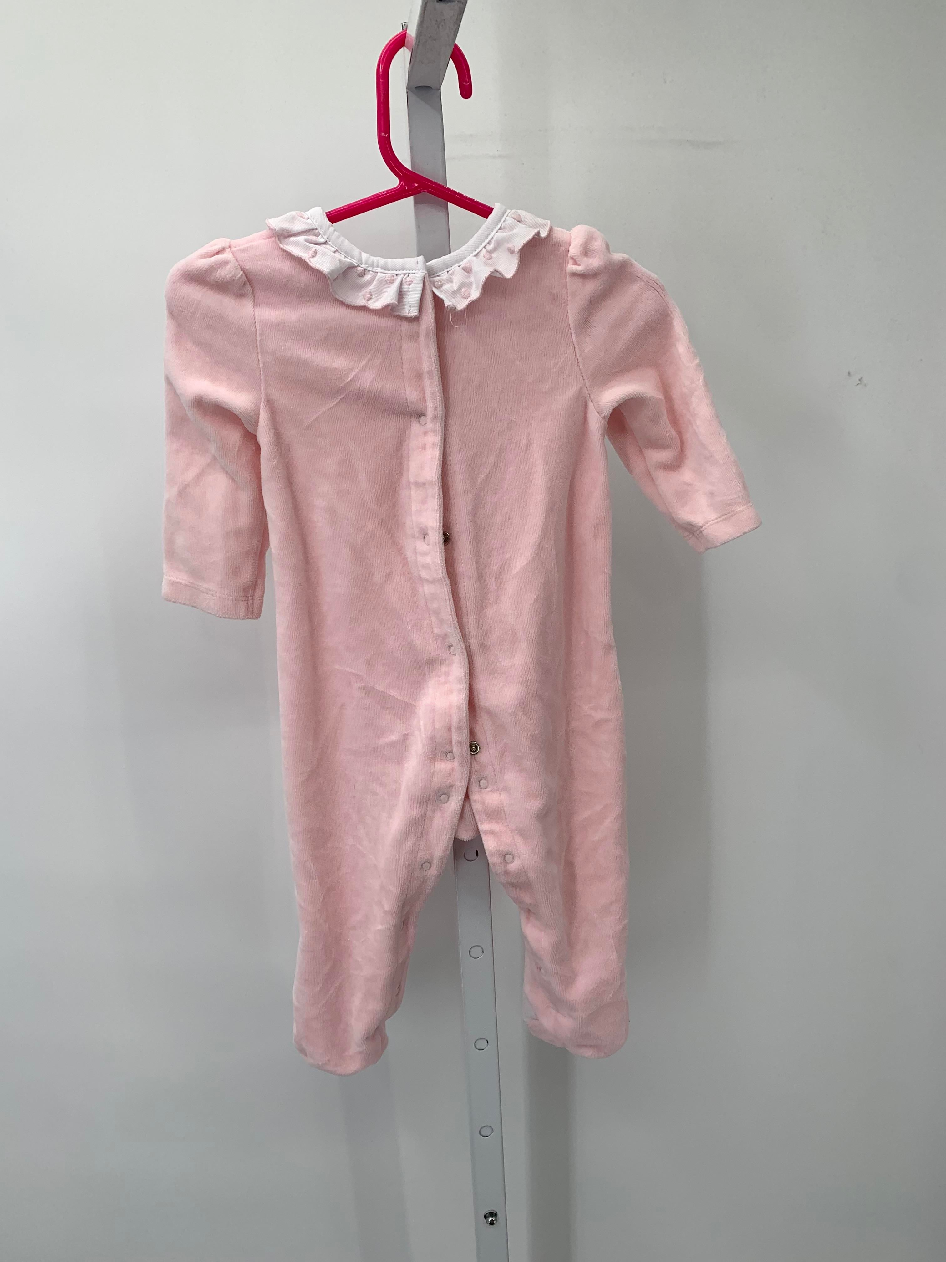 Little Me Size 9 Months Girls Long Slv. Romper