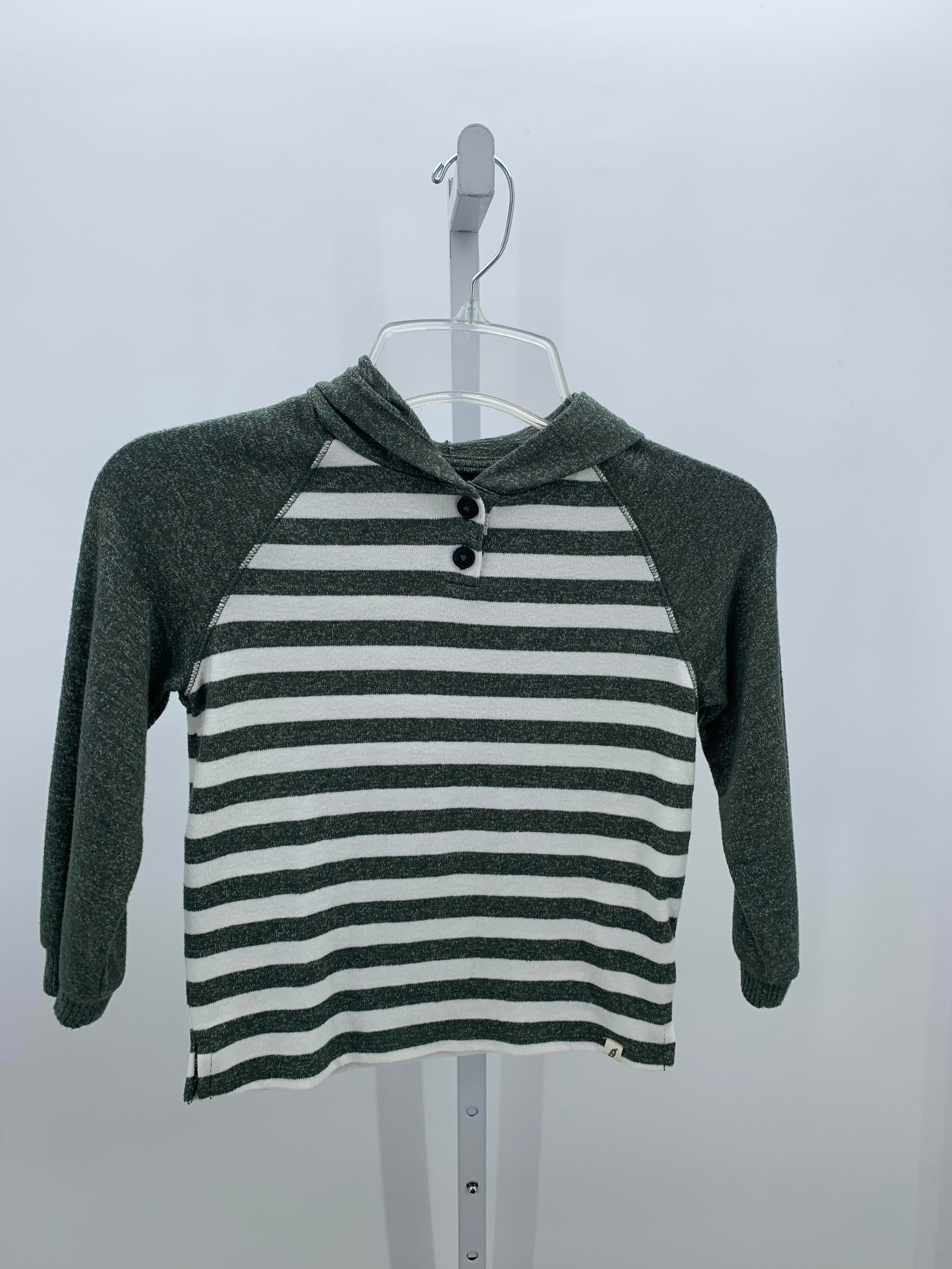 WHITE STRIPES HOODED