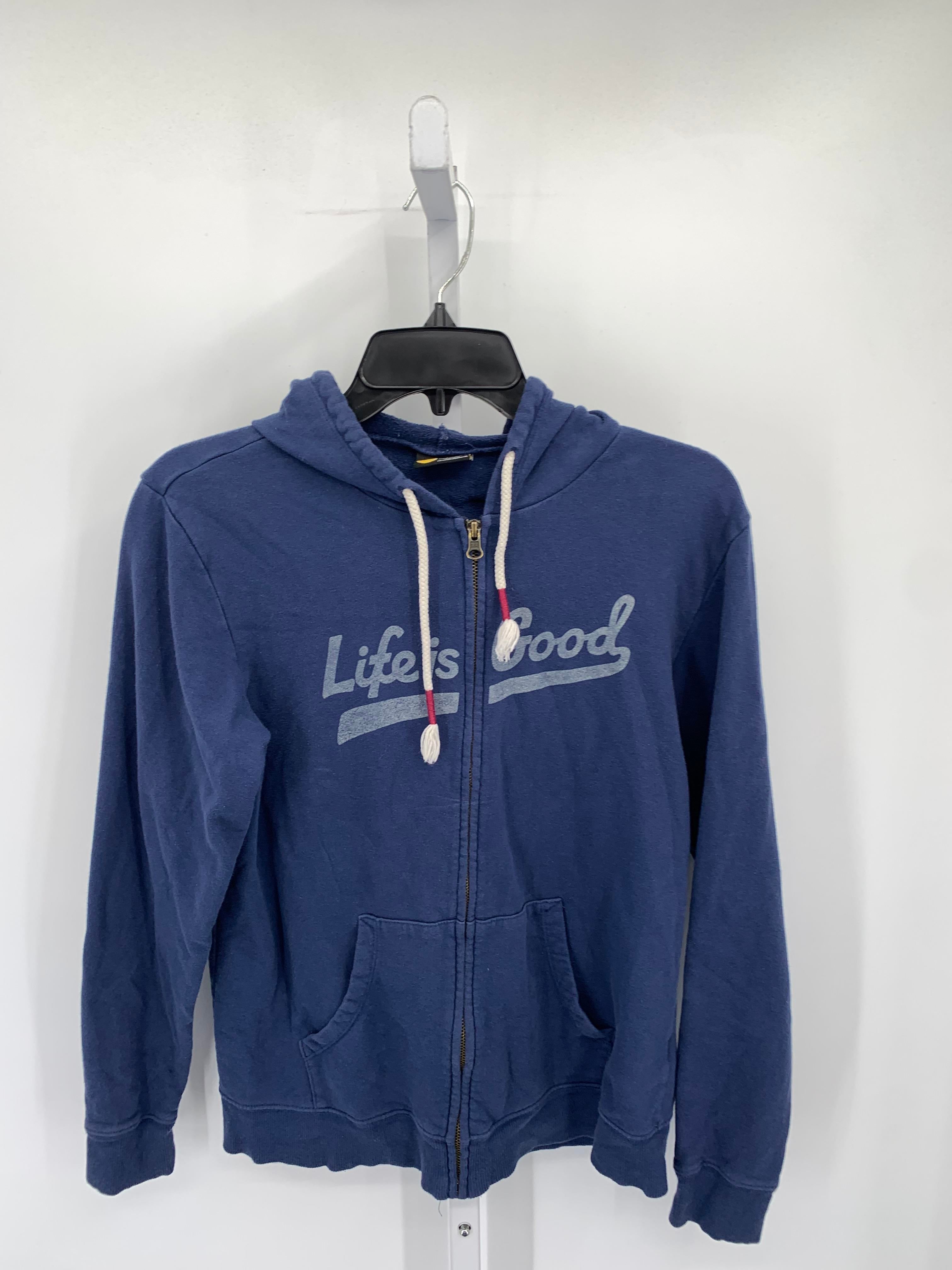 Life is Good Size Small Misses Sweat Jacket