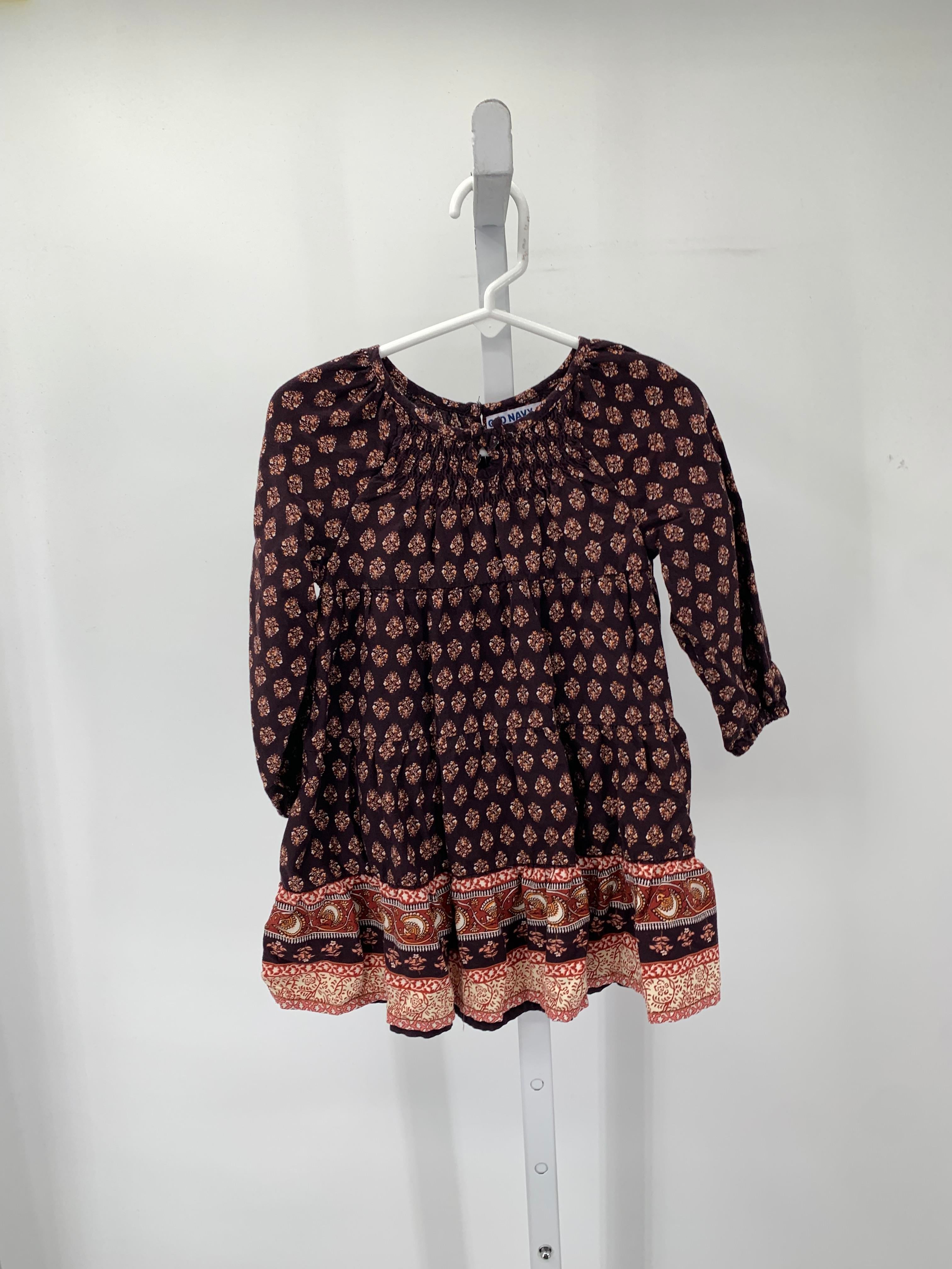 Old Navy Size 2T Girls Long Sleeve Dress