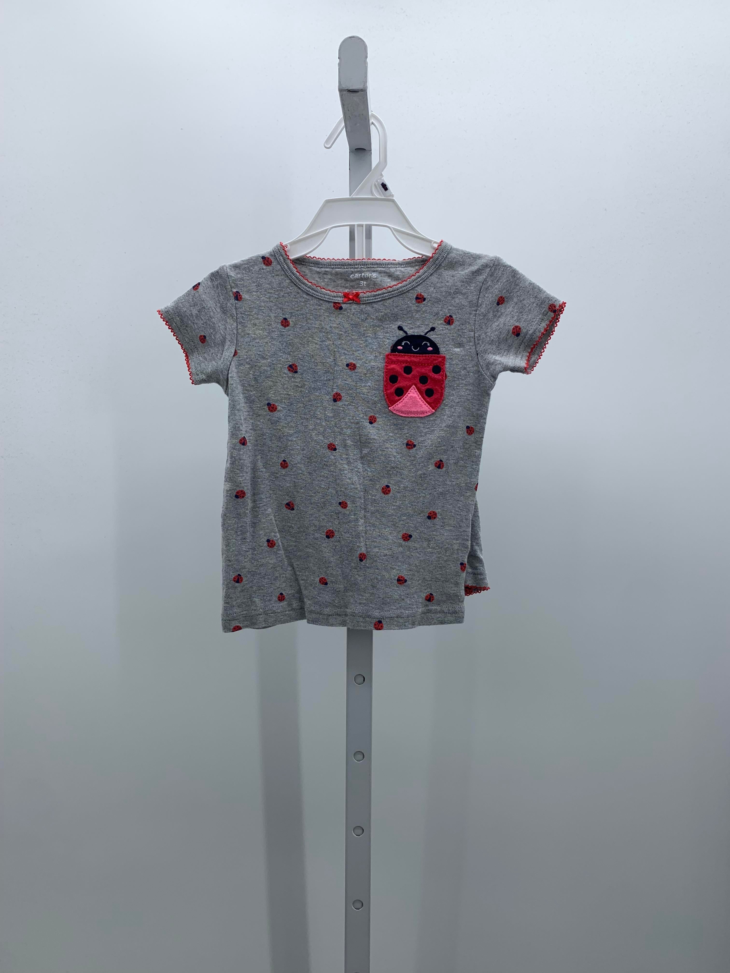 Carters Size 3T Girls Pajamas