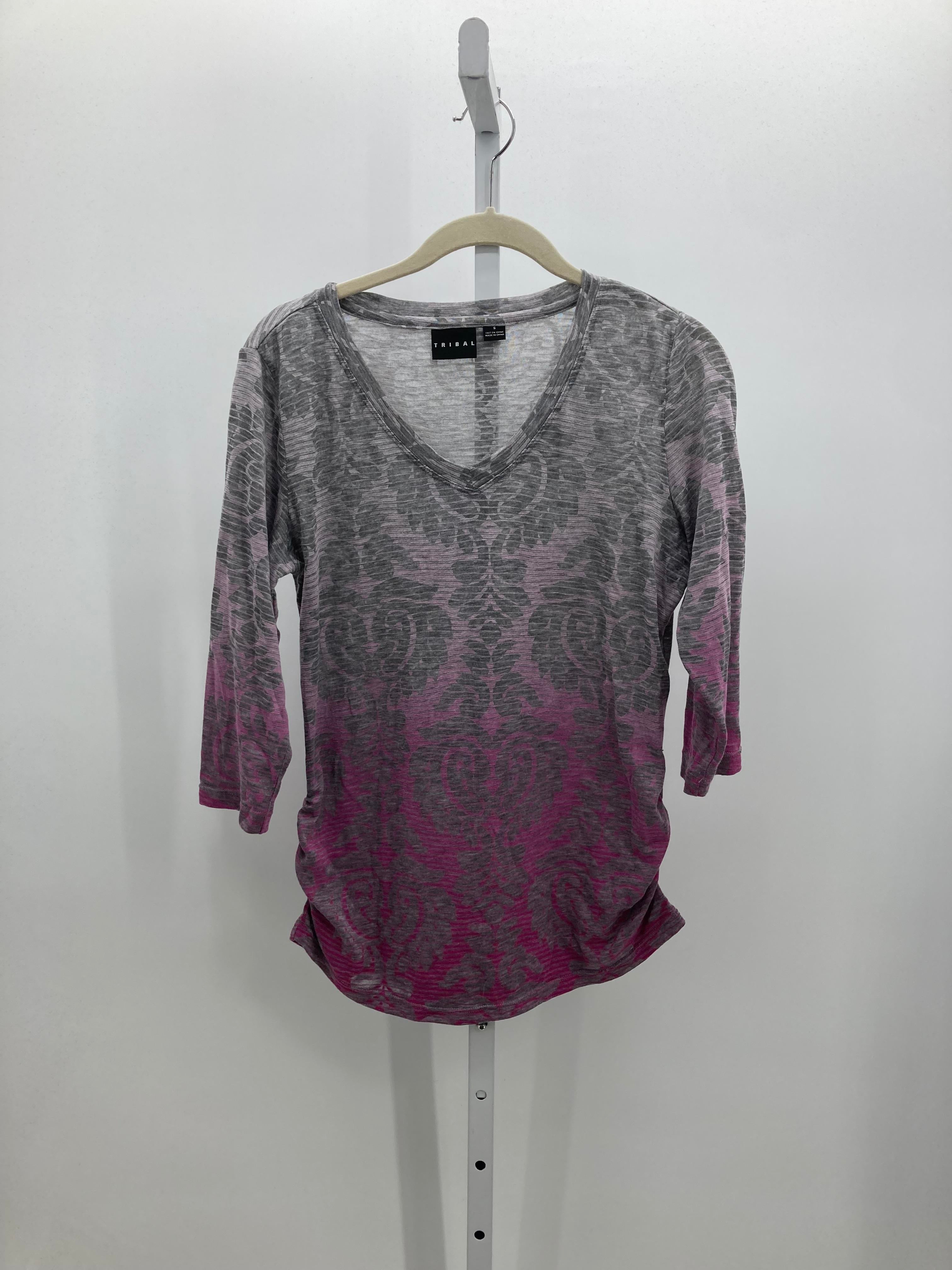 Tribal Size Small Misses 3/4 Sleeve Shirt