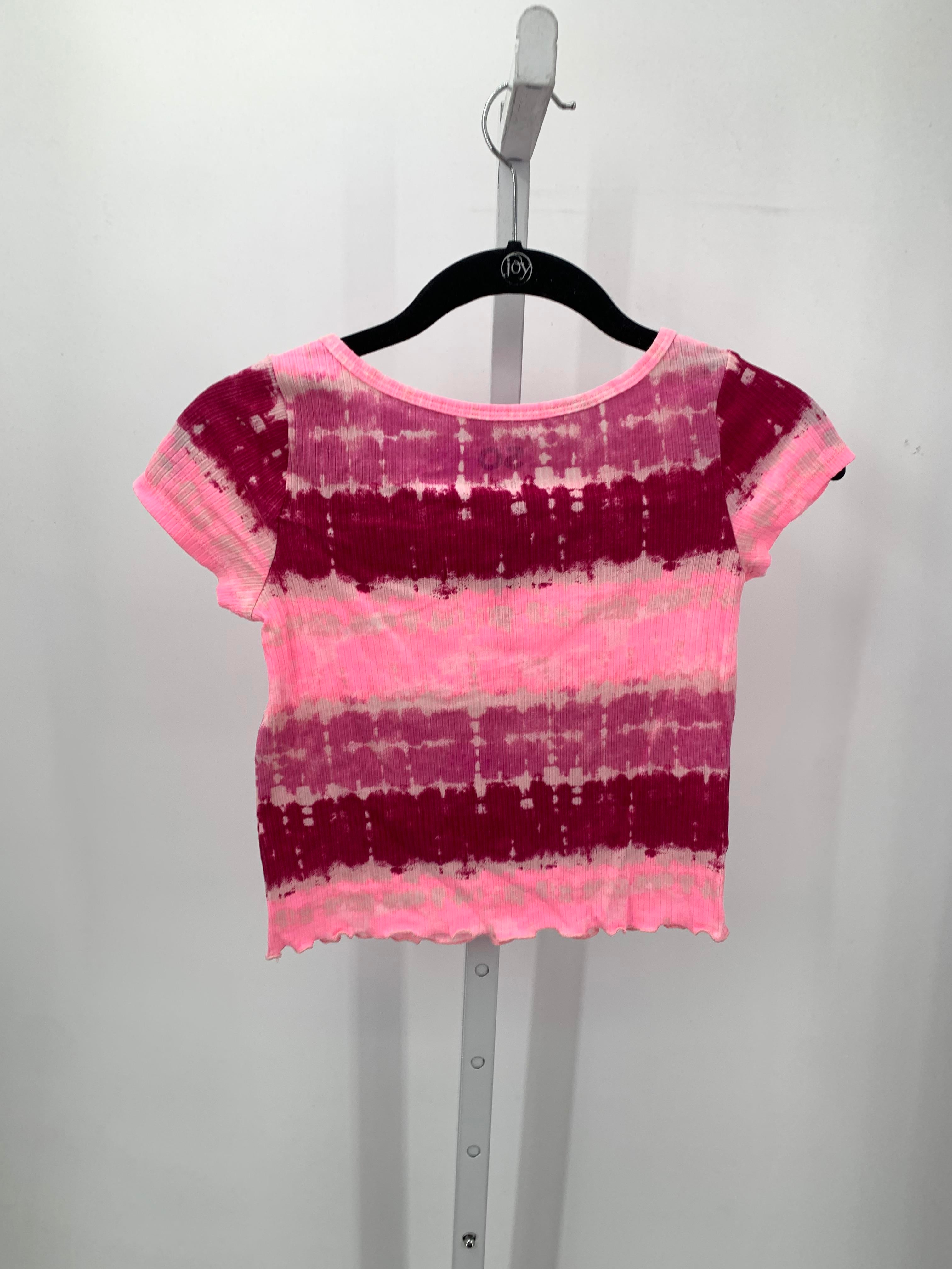 SO Size 7 Girls Short Sleeve Shirt