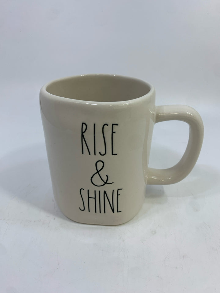 RISE AND SHINE RAE DUNN MUG.