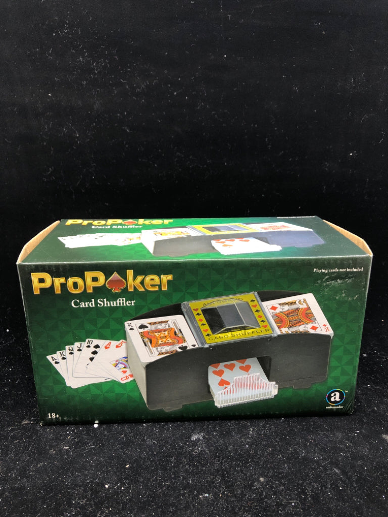 IN BOX PRO CARD SHUFFLER.