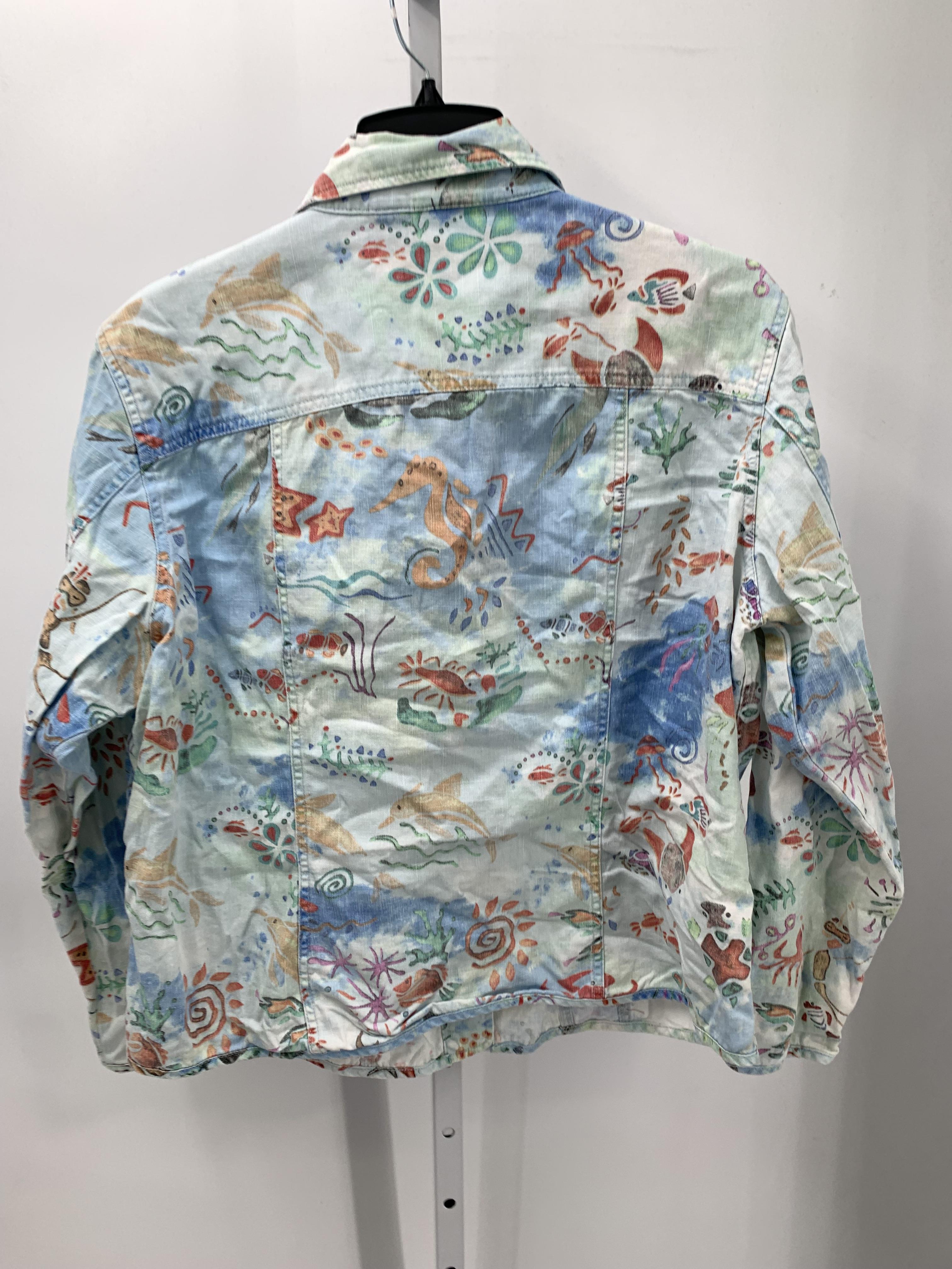 Chico's Size Large Misses Lightweight Jacket