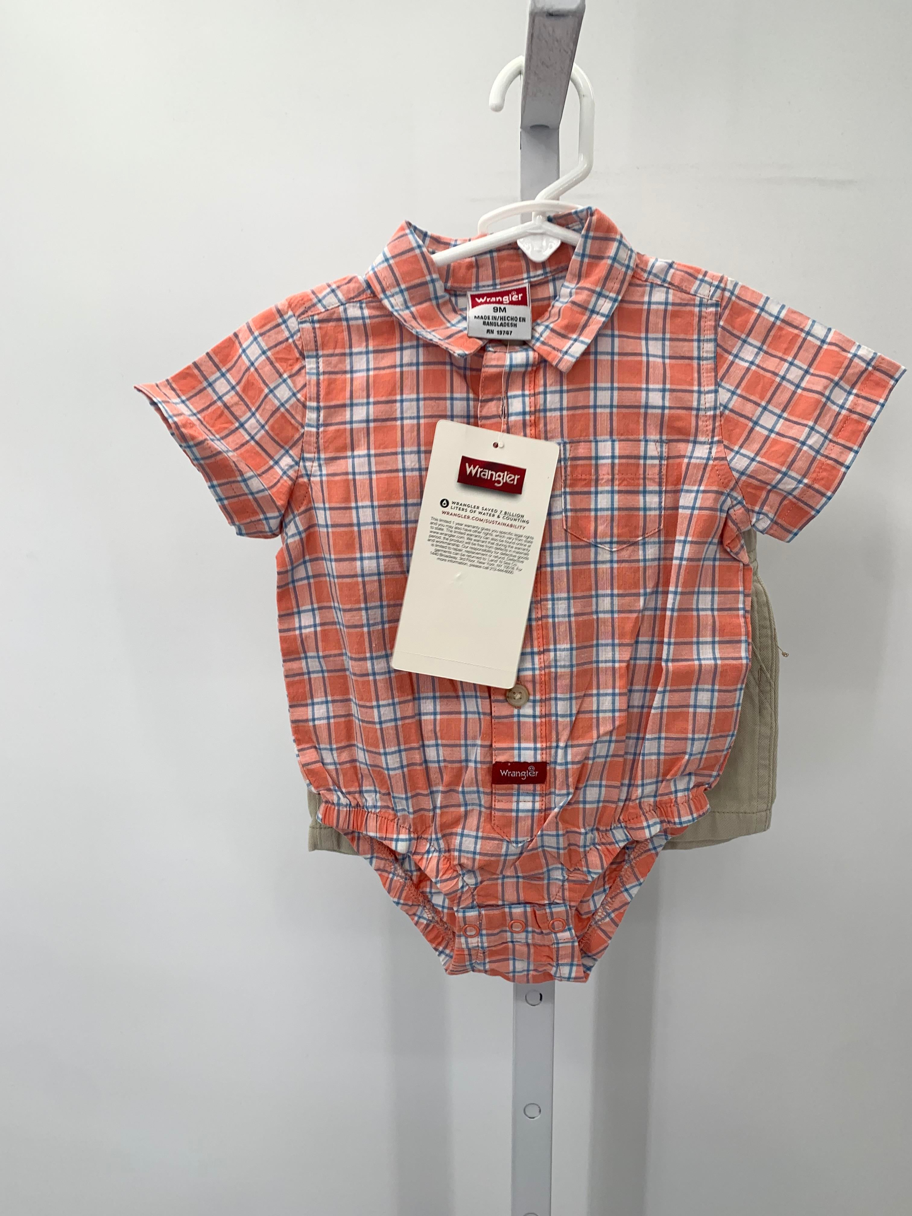 NEW PLAID SHIRT TAN SHORTS
