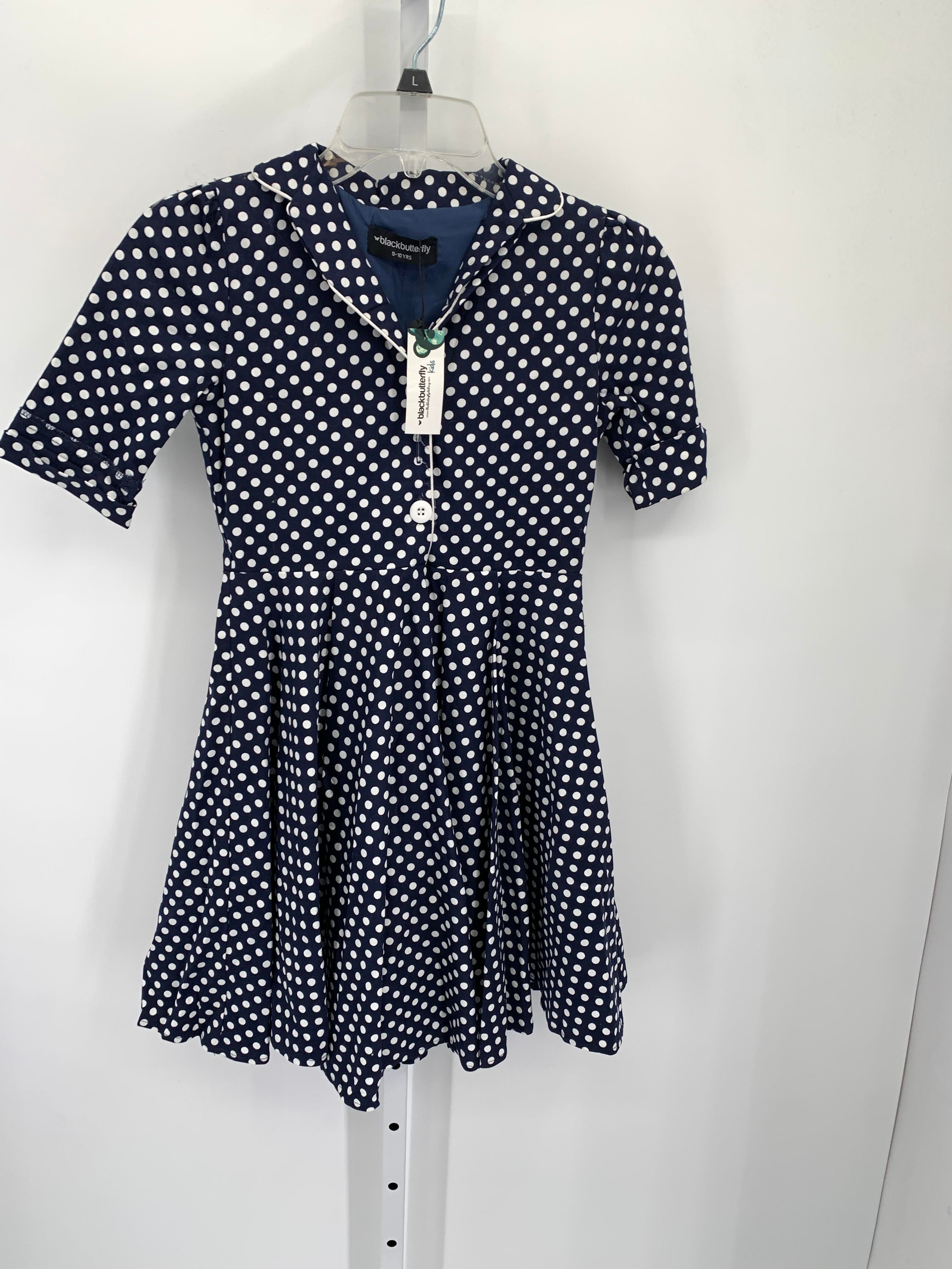 Size 9/10 Girls Short Sleeve Dress