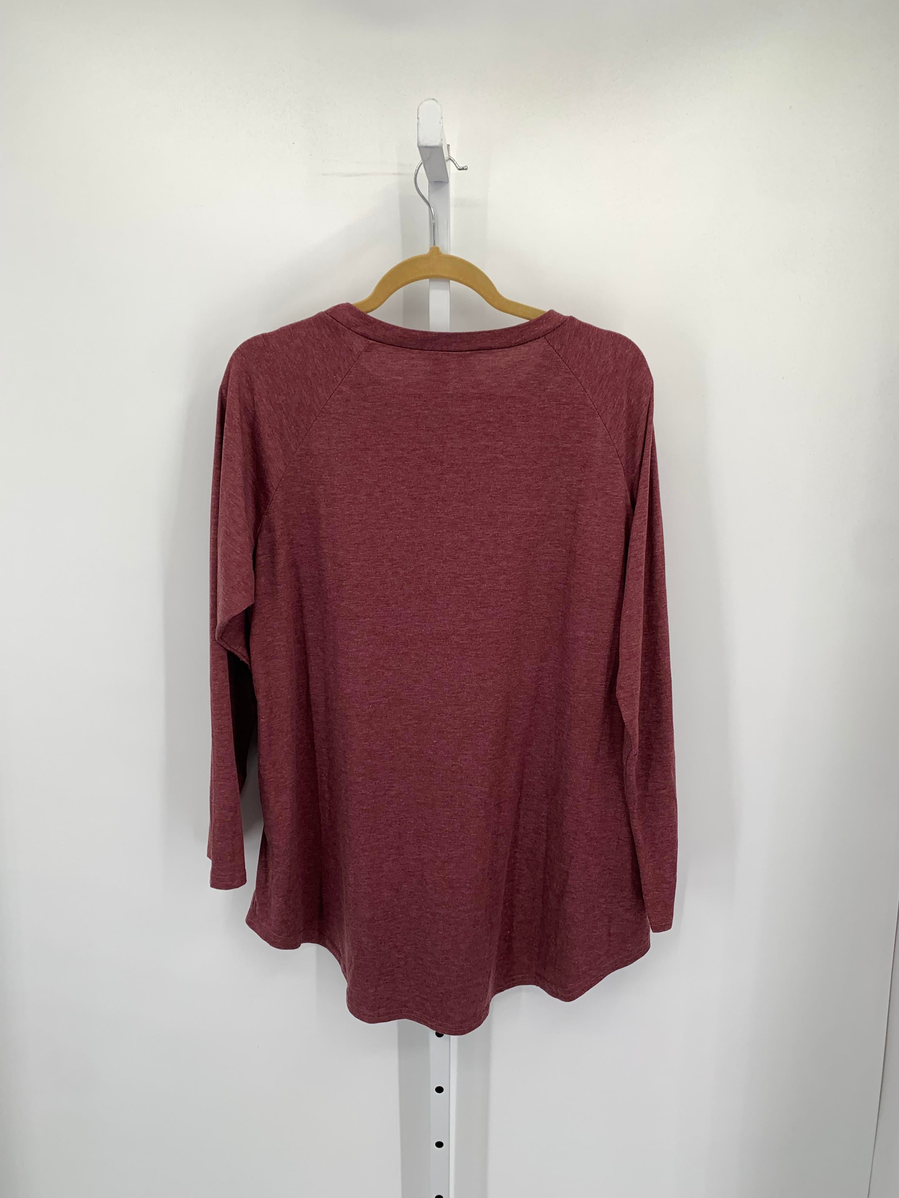 Size Extra Large Misses Long Sleeve Shirt