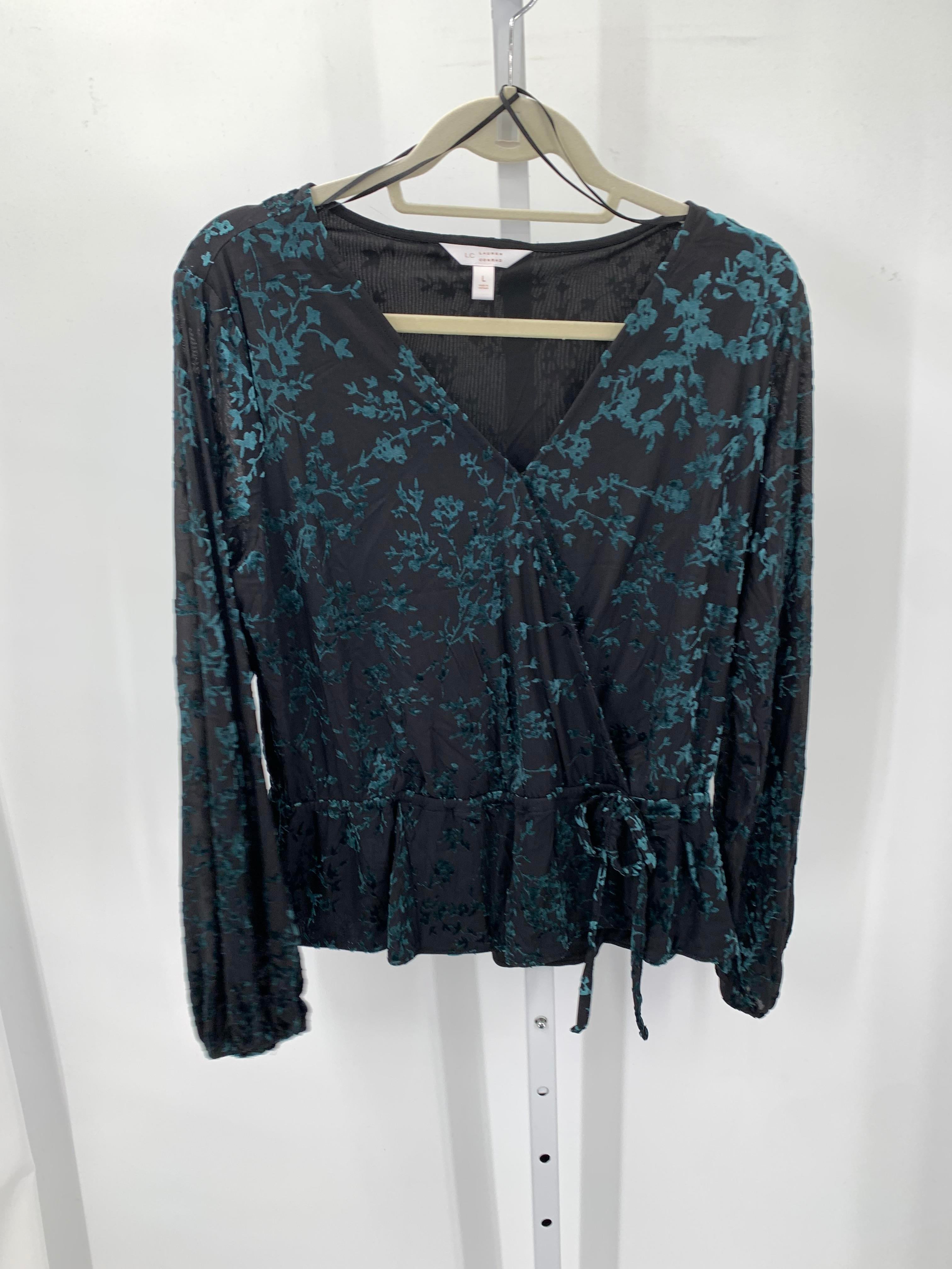 Lauren Conrad Size Large Misses Long Sleeve Shirt