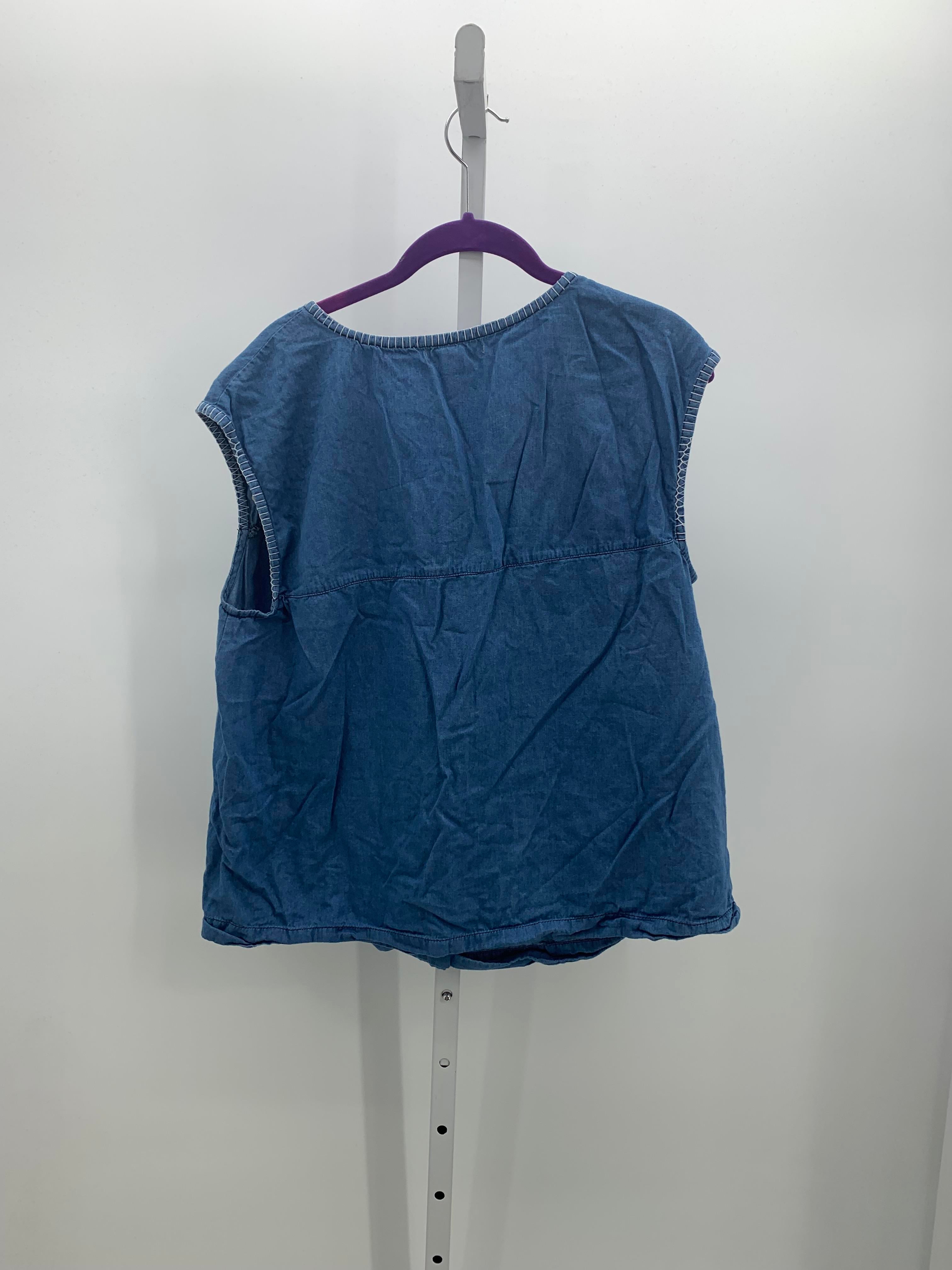 Bass Size Extra Large Misses Sleeveless Shirt