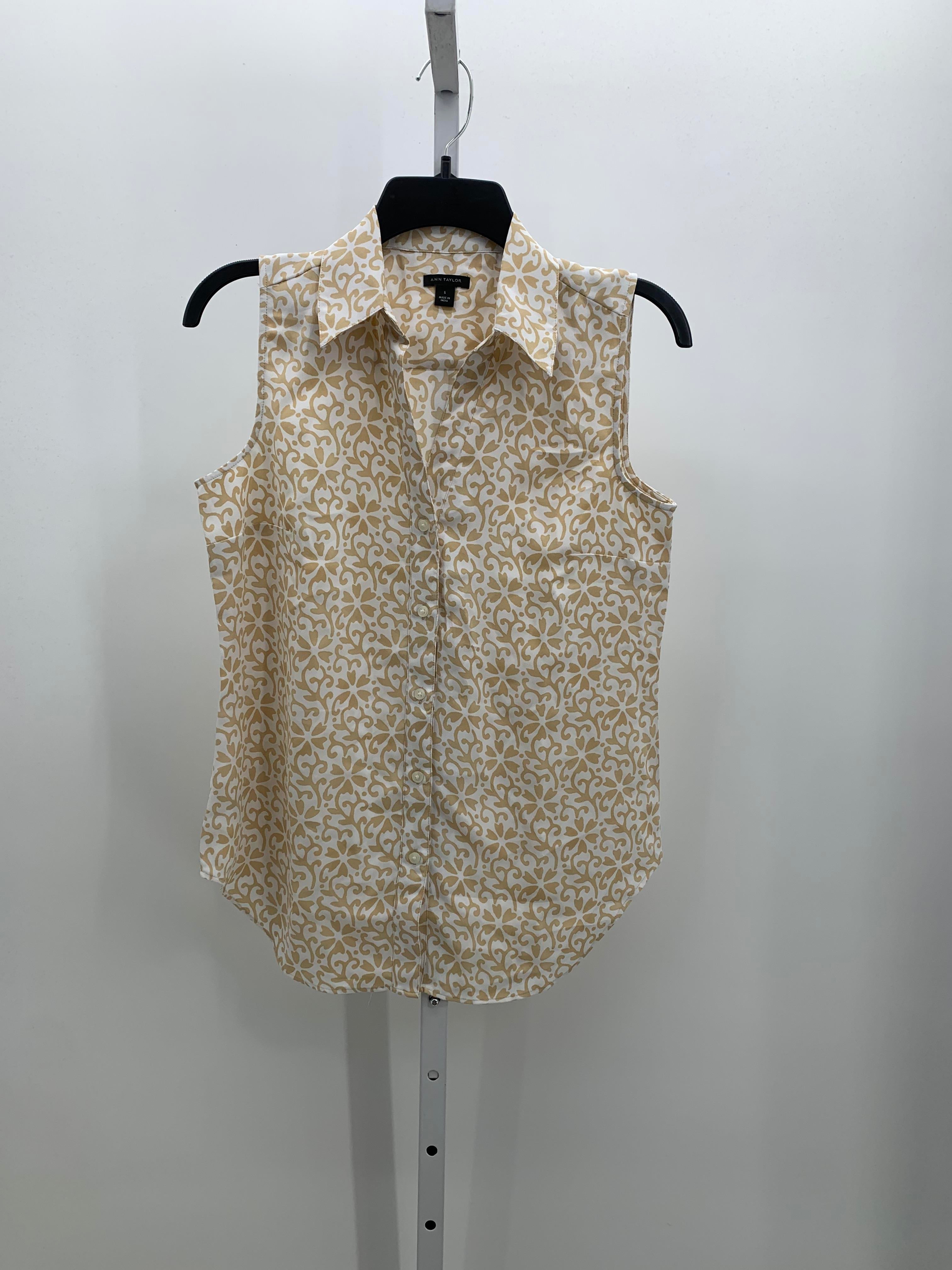 Ann Taylor Size Small Misses Sleeveless Shirt