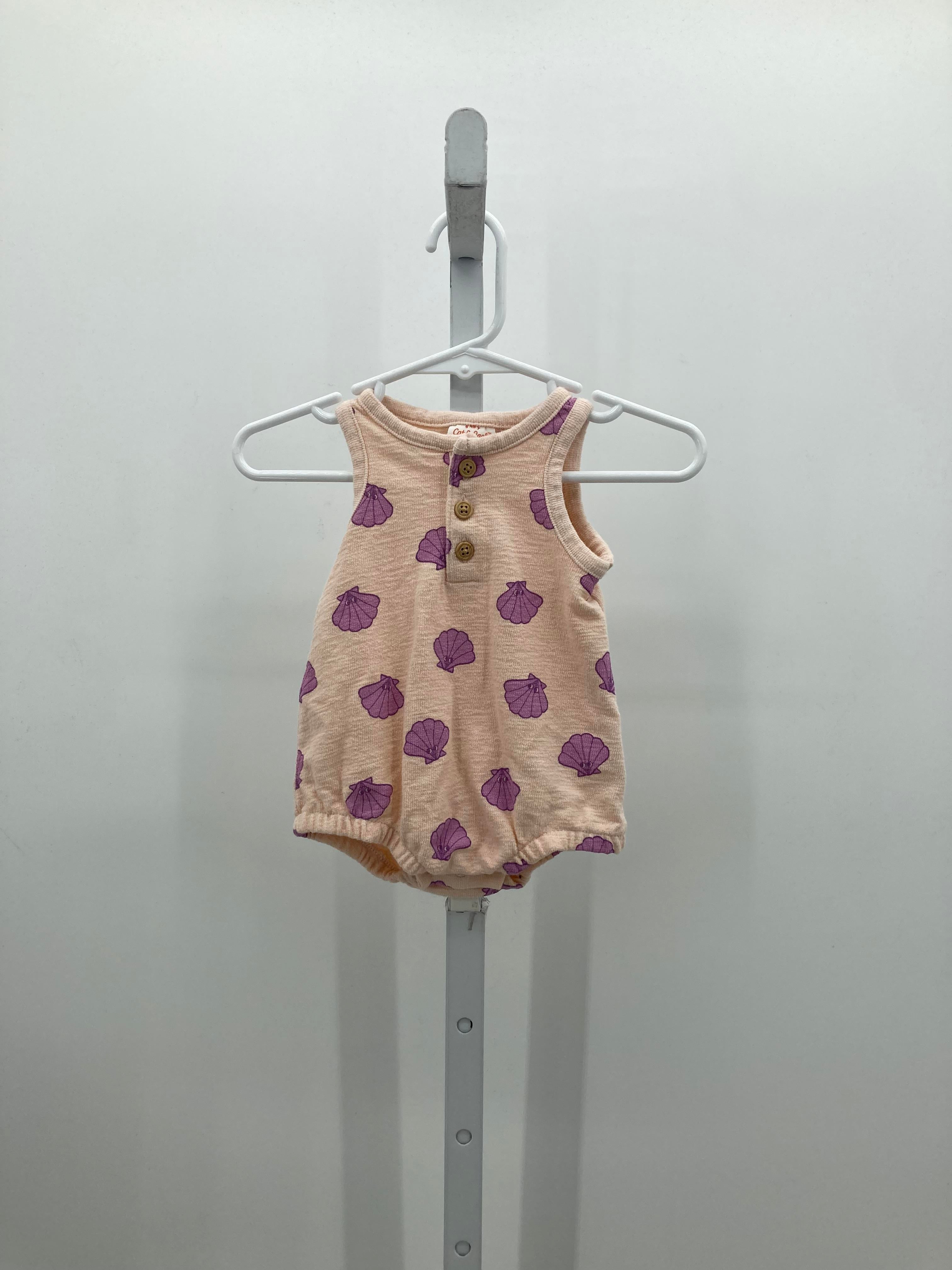 Cat & Jack Size Newborn Girls Sleeveless Romper