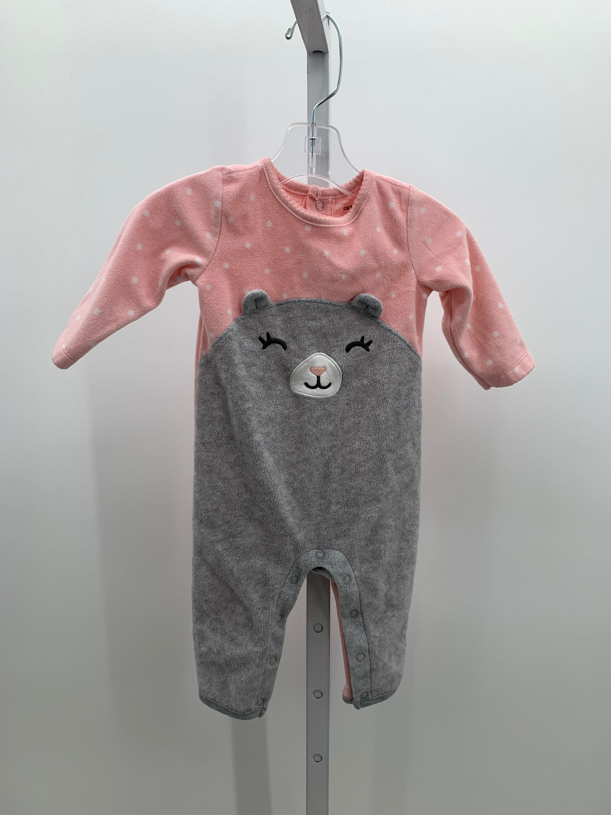 Carters Size 6 Months Girls Long Slv. Romper