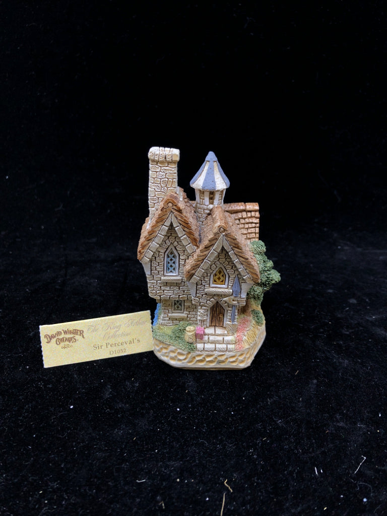 DAVID WINTER COTTAGE SIR PERCEVALS W LITTLE SIGN.