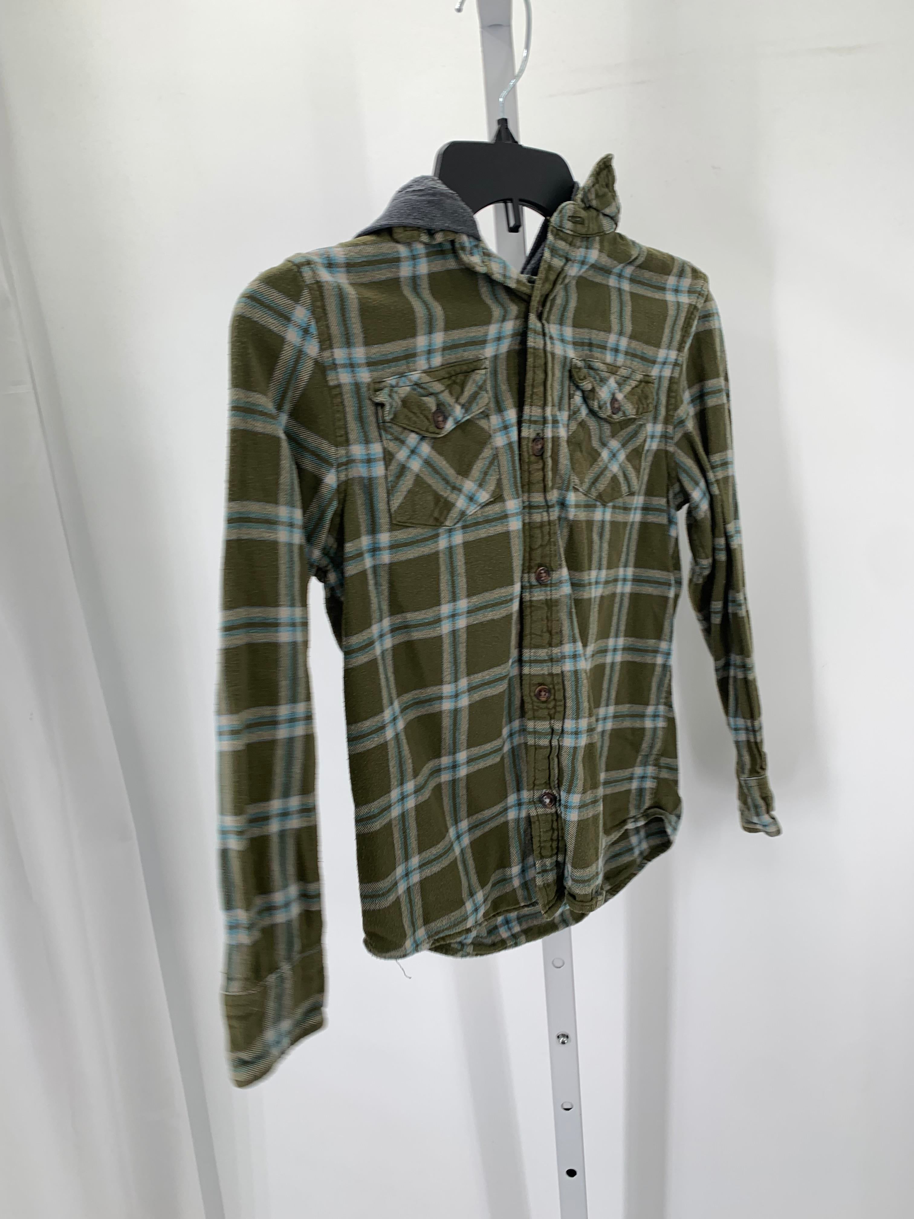 HOODED PLAID