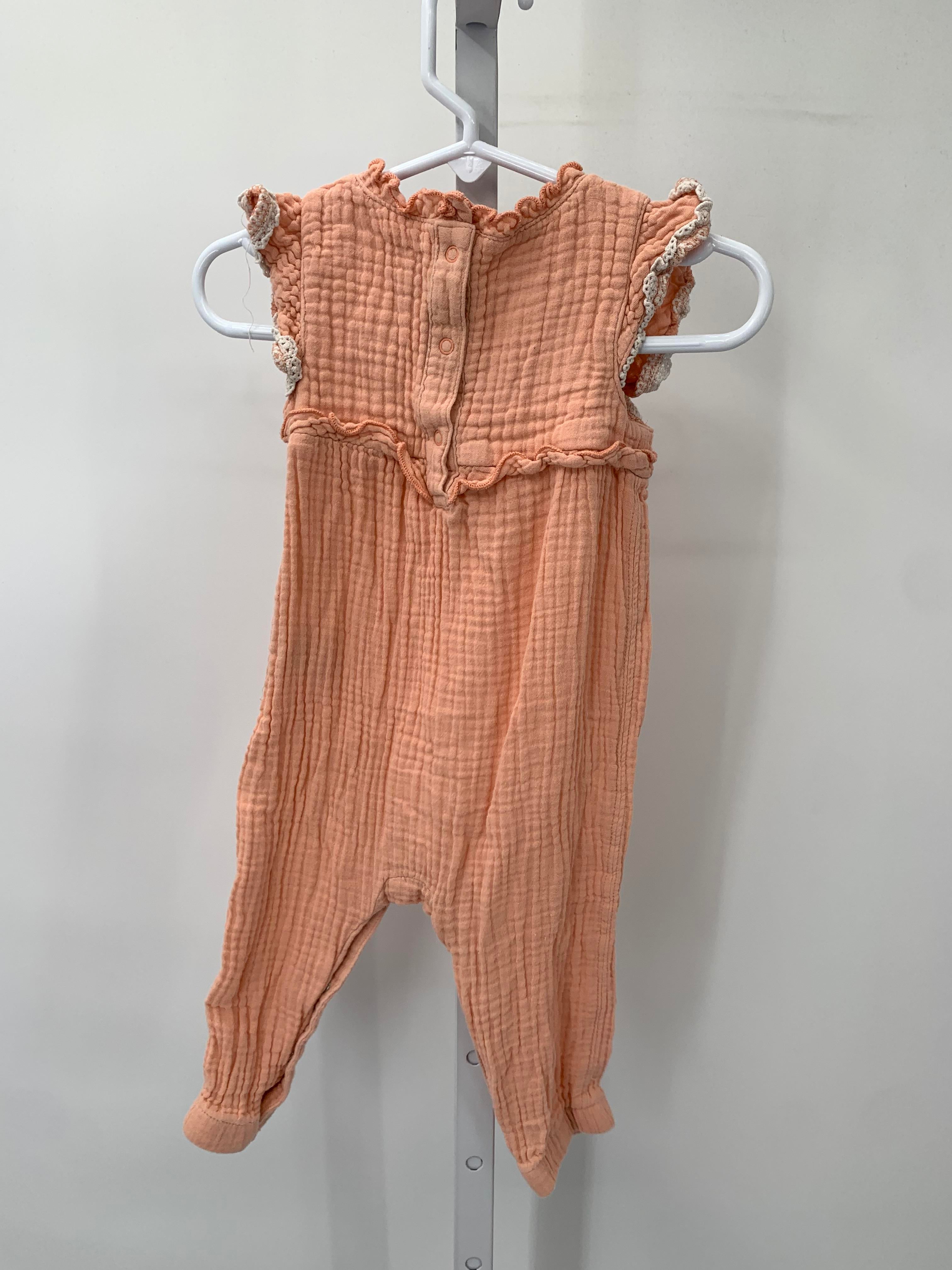 Cat & Jack Size 12 Months Girls Short Slv. Romper