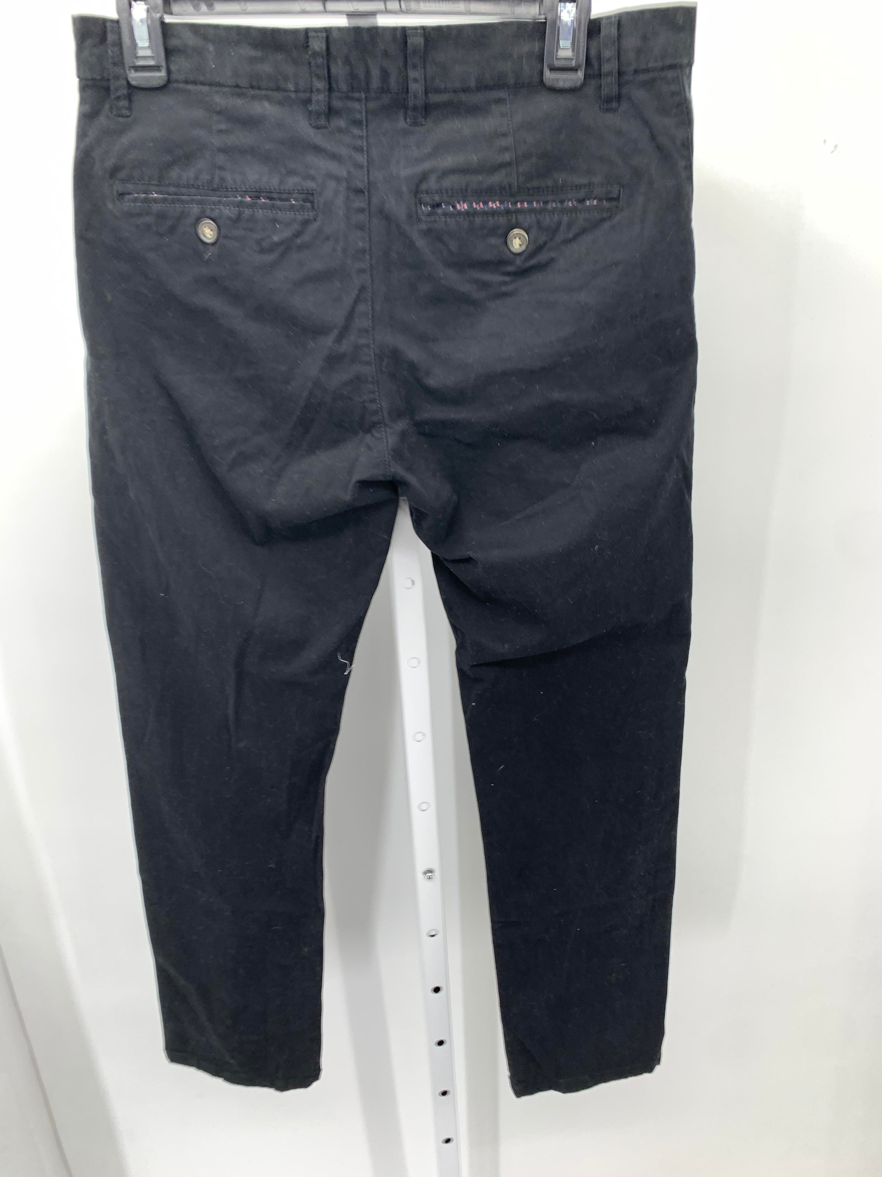 FLAT FRONT PANTS.