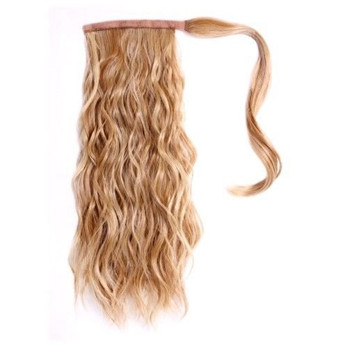 Hairdo Simply Wavy Pony, Ginger Blonde, 18 in -