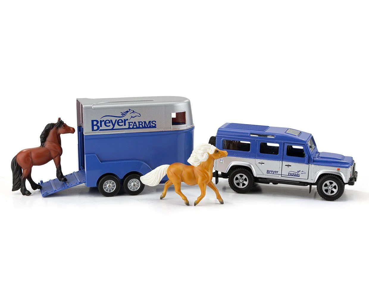 Breyer Farms Land Rover & TagAlong Trailer