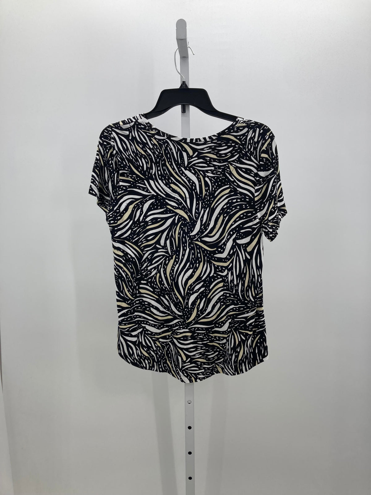 JM Collection Size Medium Petite Petite Short Sleeve Shirt