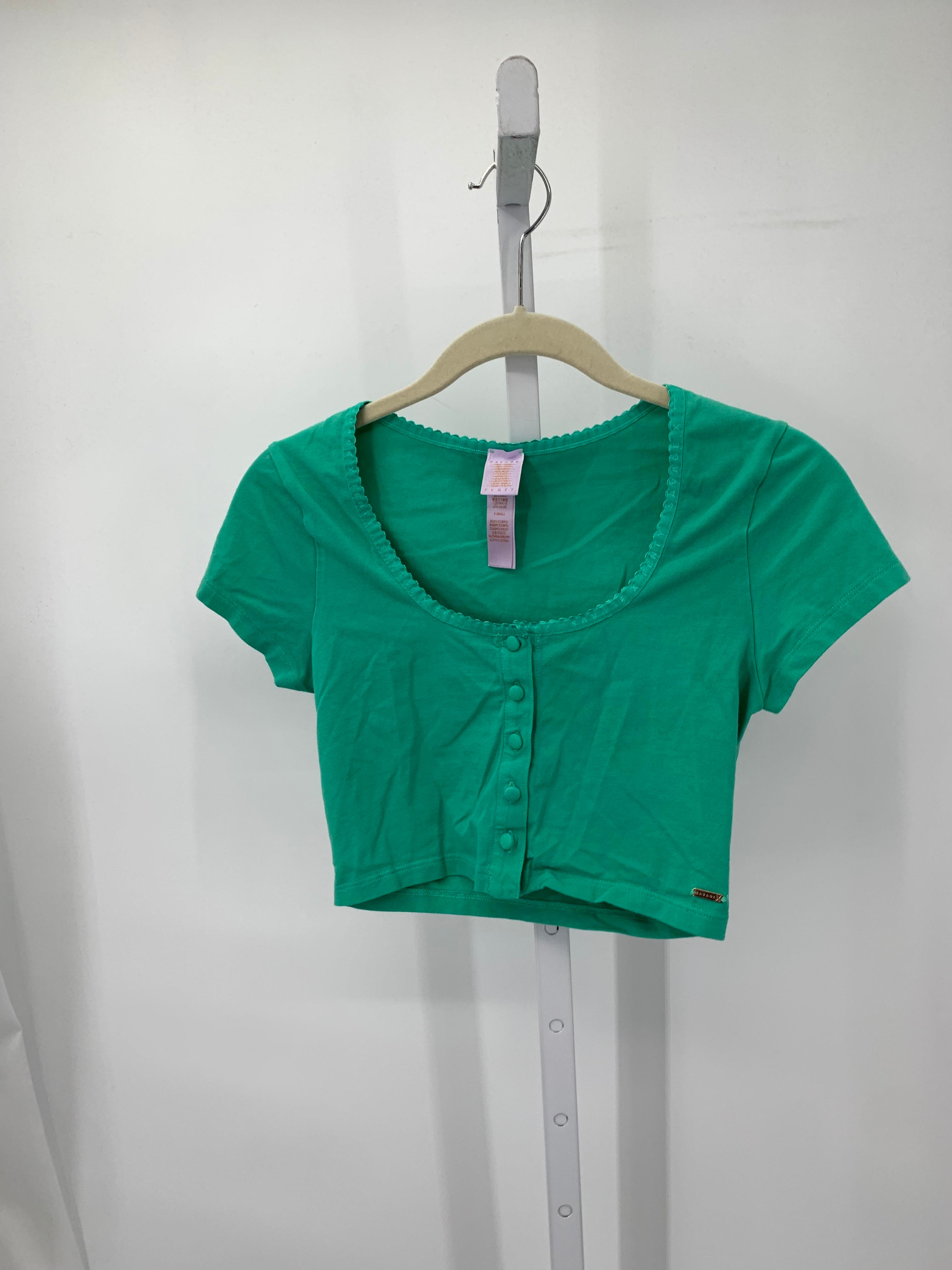 Size X Small Misses Short Sleeve Shirt