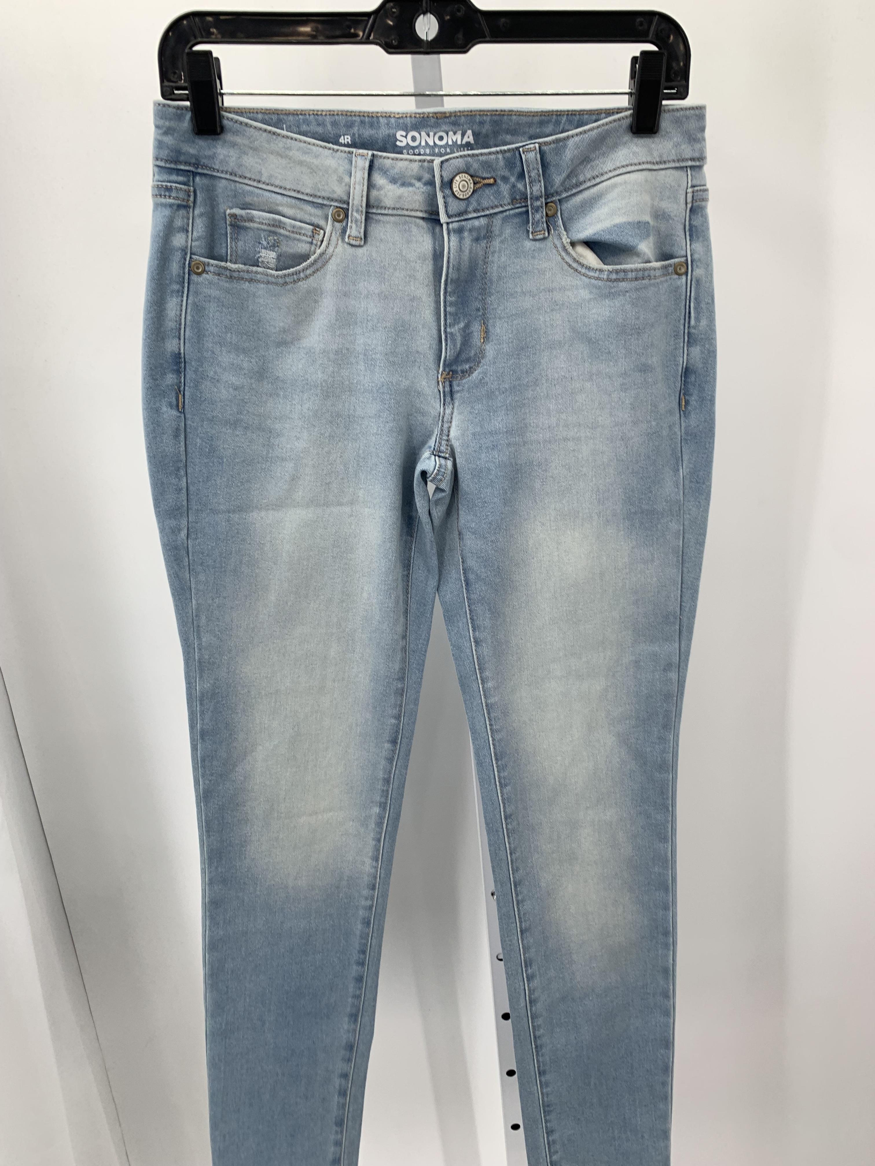 Sonoma Size 4 Misses Jeans
