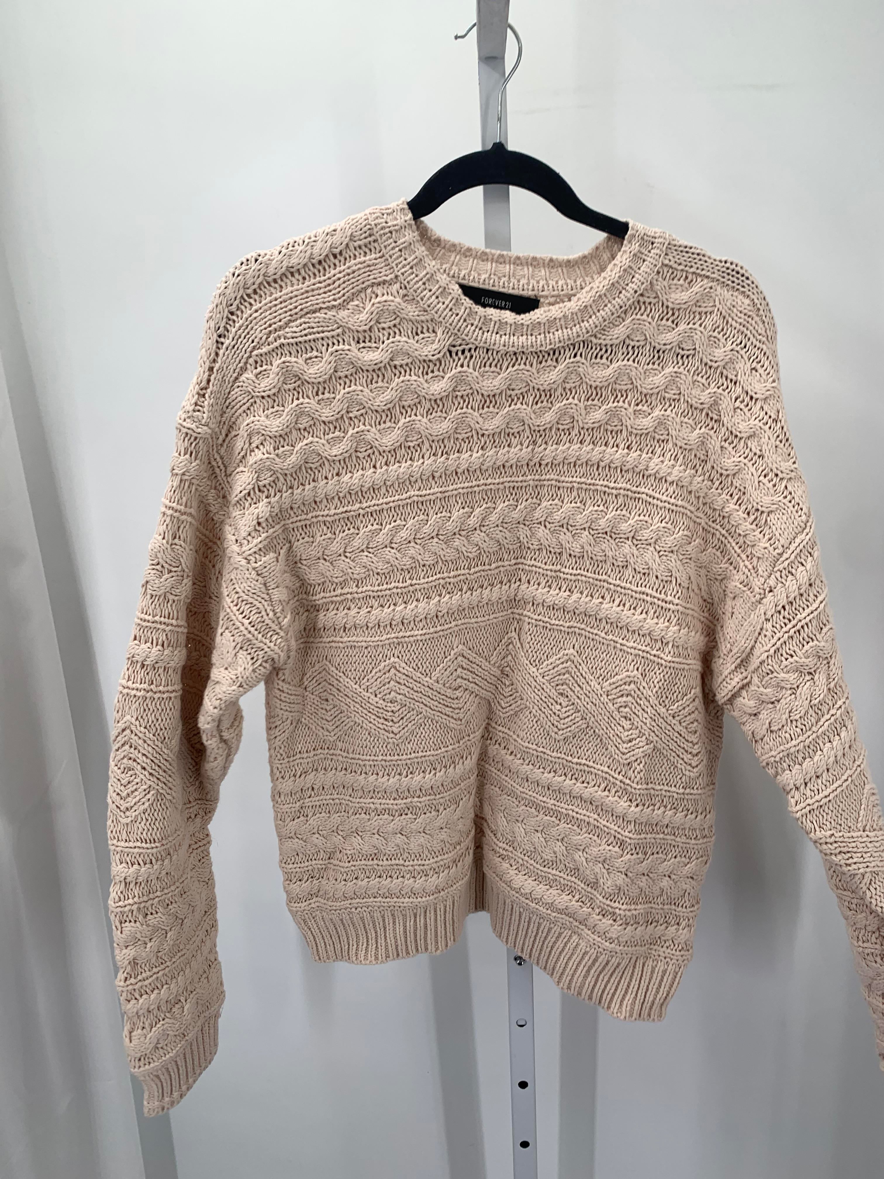 Forever 21 Size Large Juniors Long Sleeve Sweater